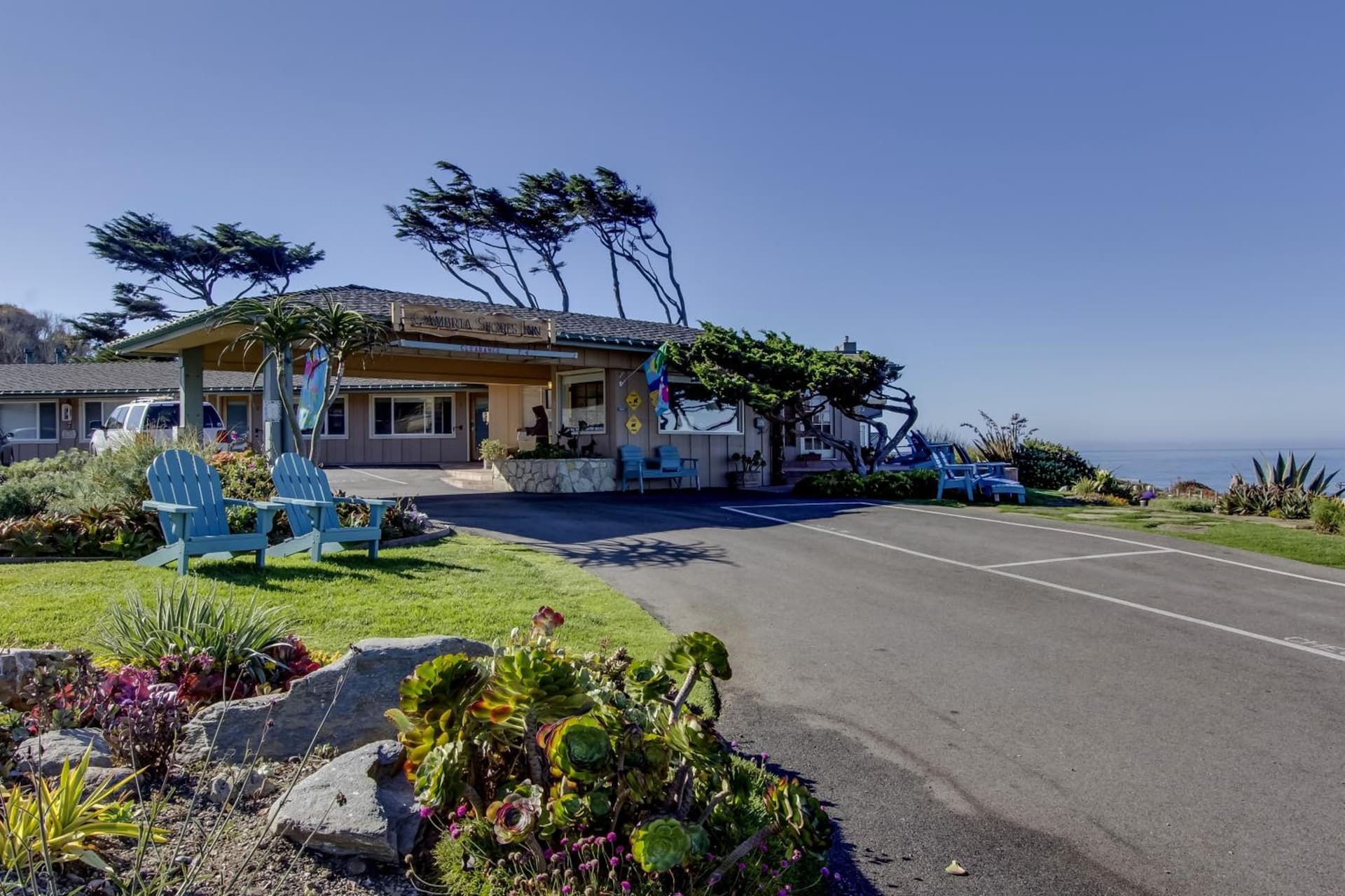 Cambria Shores Inn property views in Cambria, CA — gallery photo 3