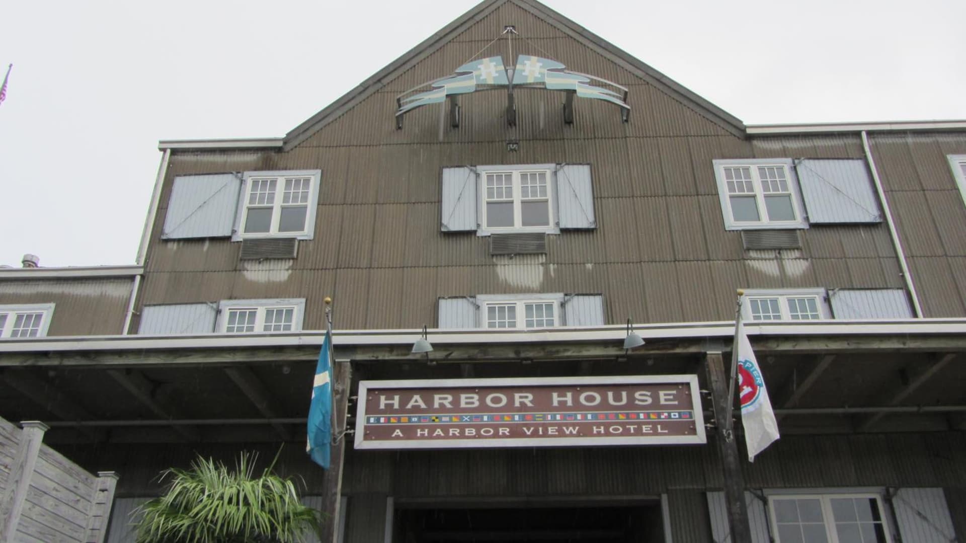 Harbor House Hotel and Marina at Pier 21 exterior or lobby in Galveston, TX — main listing photo