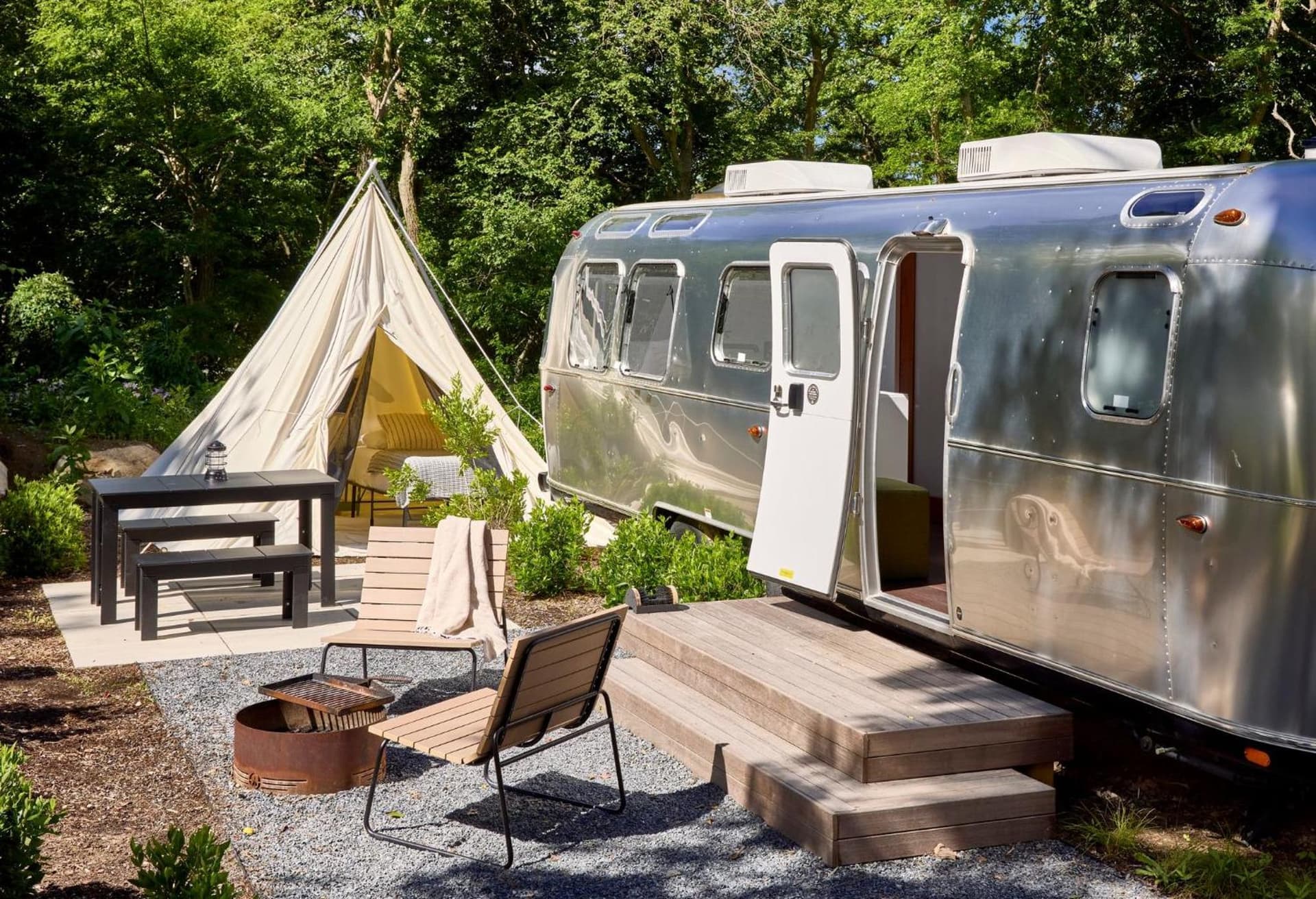 AutoCamp Catskills property views in Saugerties, NY — gallery photo 3