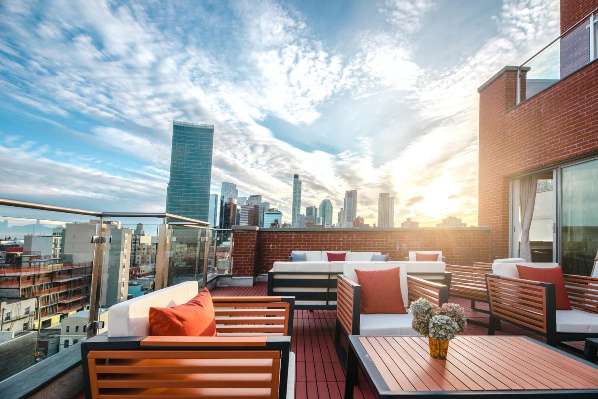 The Modernist Hotel exterior or lobby in Long Island City, NY — main listing photo