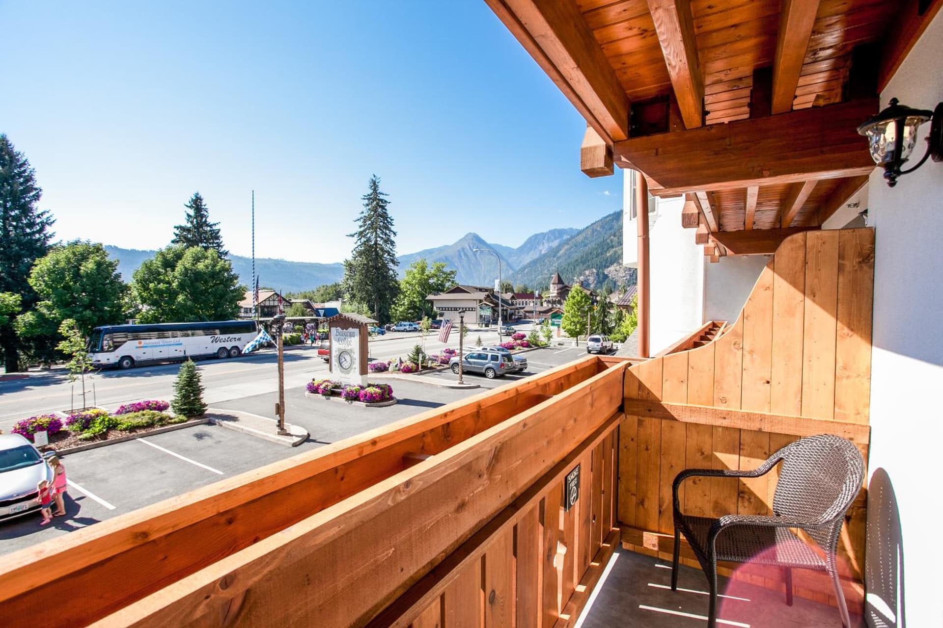 Bavarian Lodge property views in Leavenworth, WA — gallery photo 3