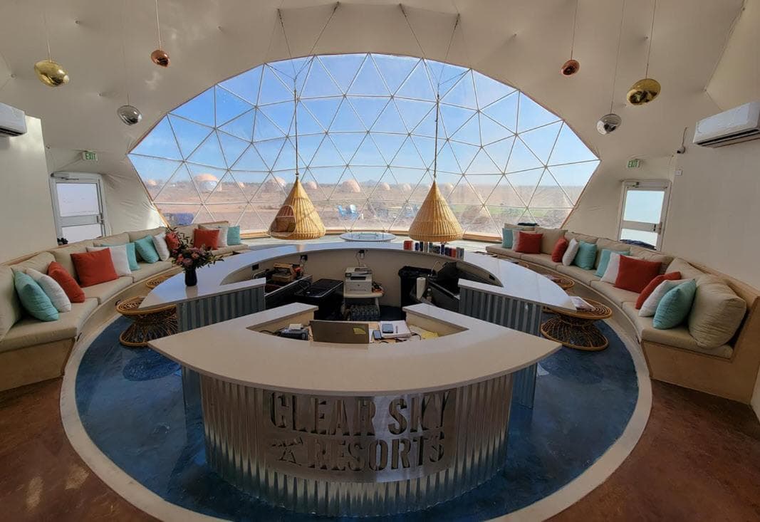 Clear Sky Resorts - Grand Canyon - Unique Sky Domes property views in Valle, AZ — gallery photo 3