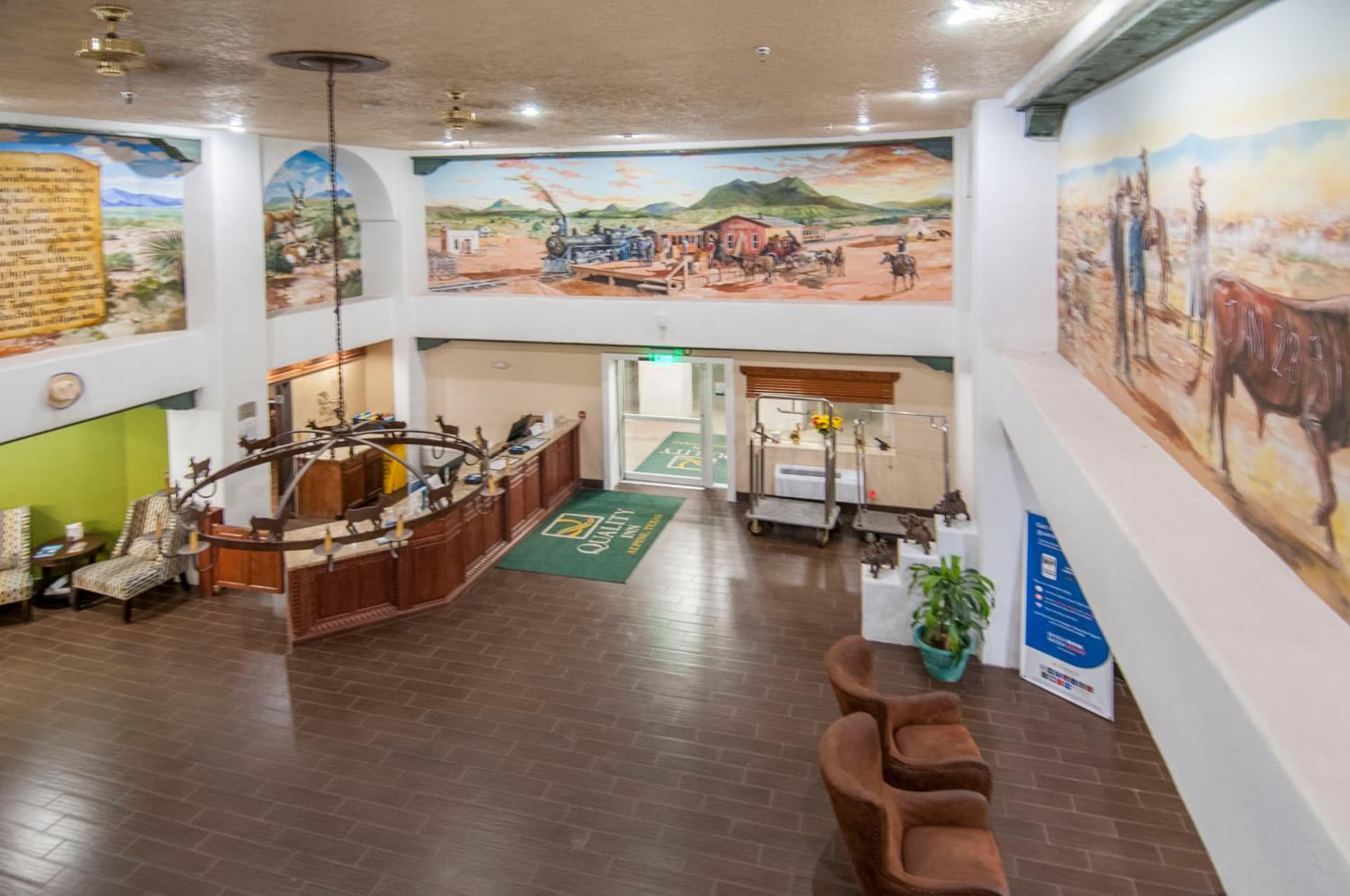 Quality Inn Alpine property views in Alpine, TX — gallery photo 3
