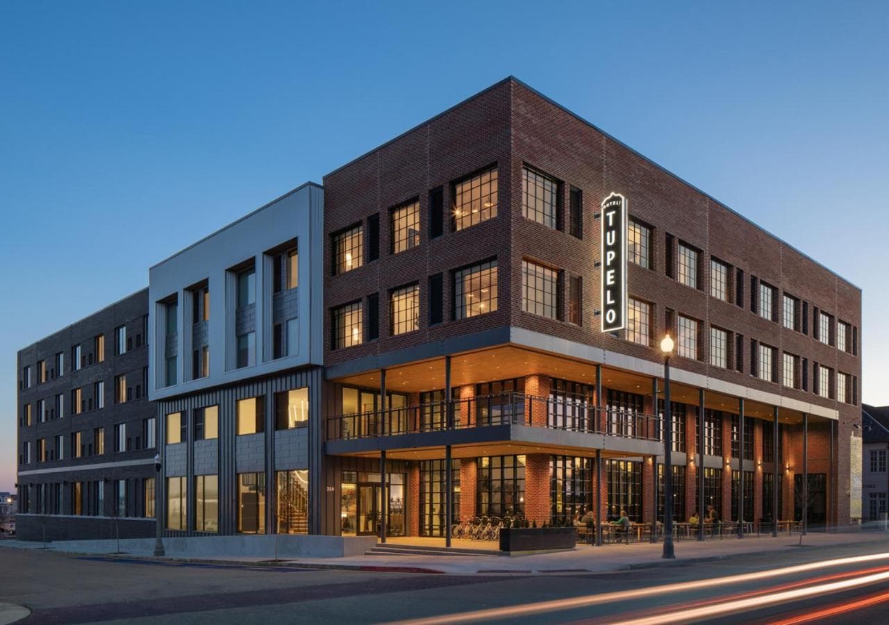 Hotel Tupelo, a Wyndham Hotel featured exterior or lobby in Tupelo, MS — similar hotel
