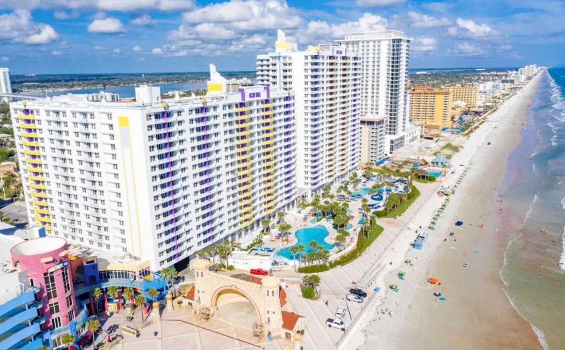 Beachfront Bliss at Ocean Walk Resort - Unit 1701 featured exterior or lobby in Daytona Beach, FL — similar hotel