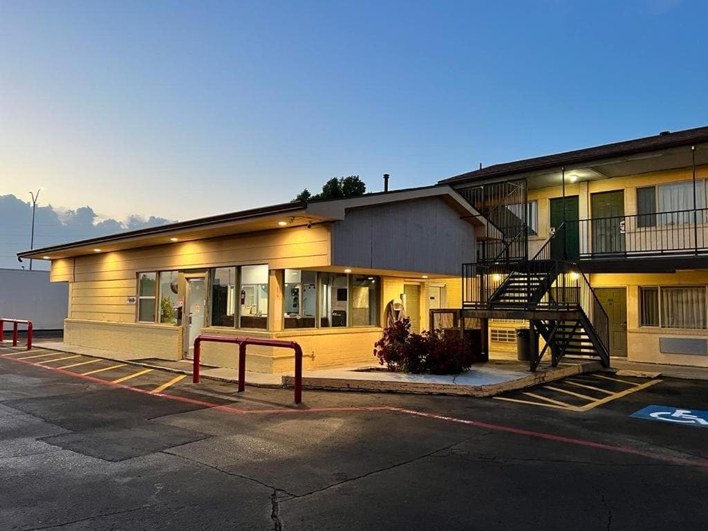 Budget Inn & Suites featured exterior or lobby in Amarillo, TX — similar hotel