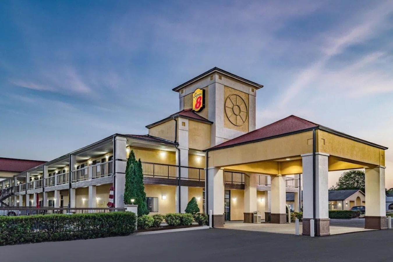 Super 8 by Wyndham Columbia featured exterior or lobby in Columbia, TN — similar hotel