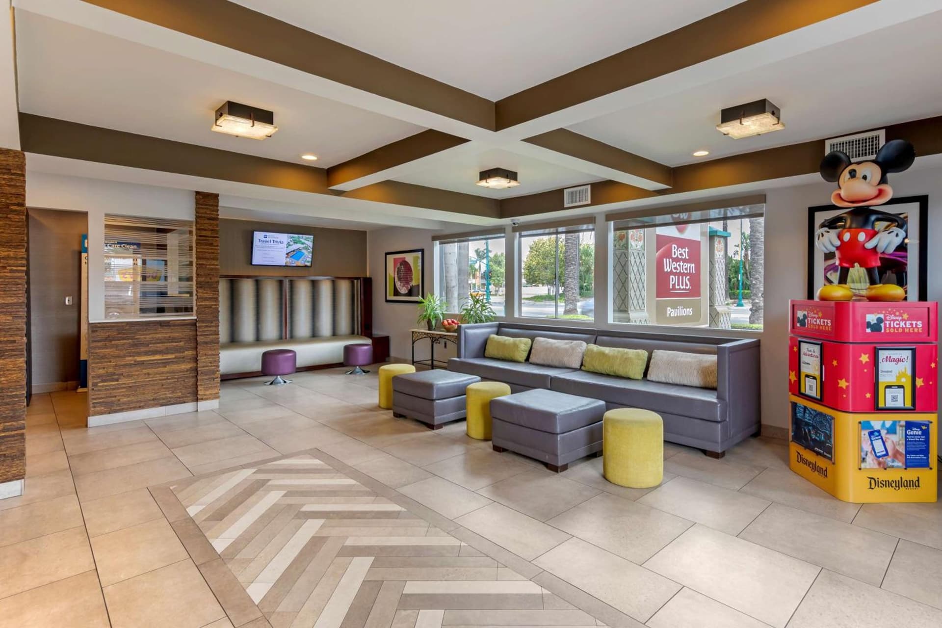 Best Western Plus Pavilions property views in Anaheim, CA — gallery photo 3