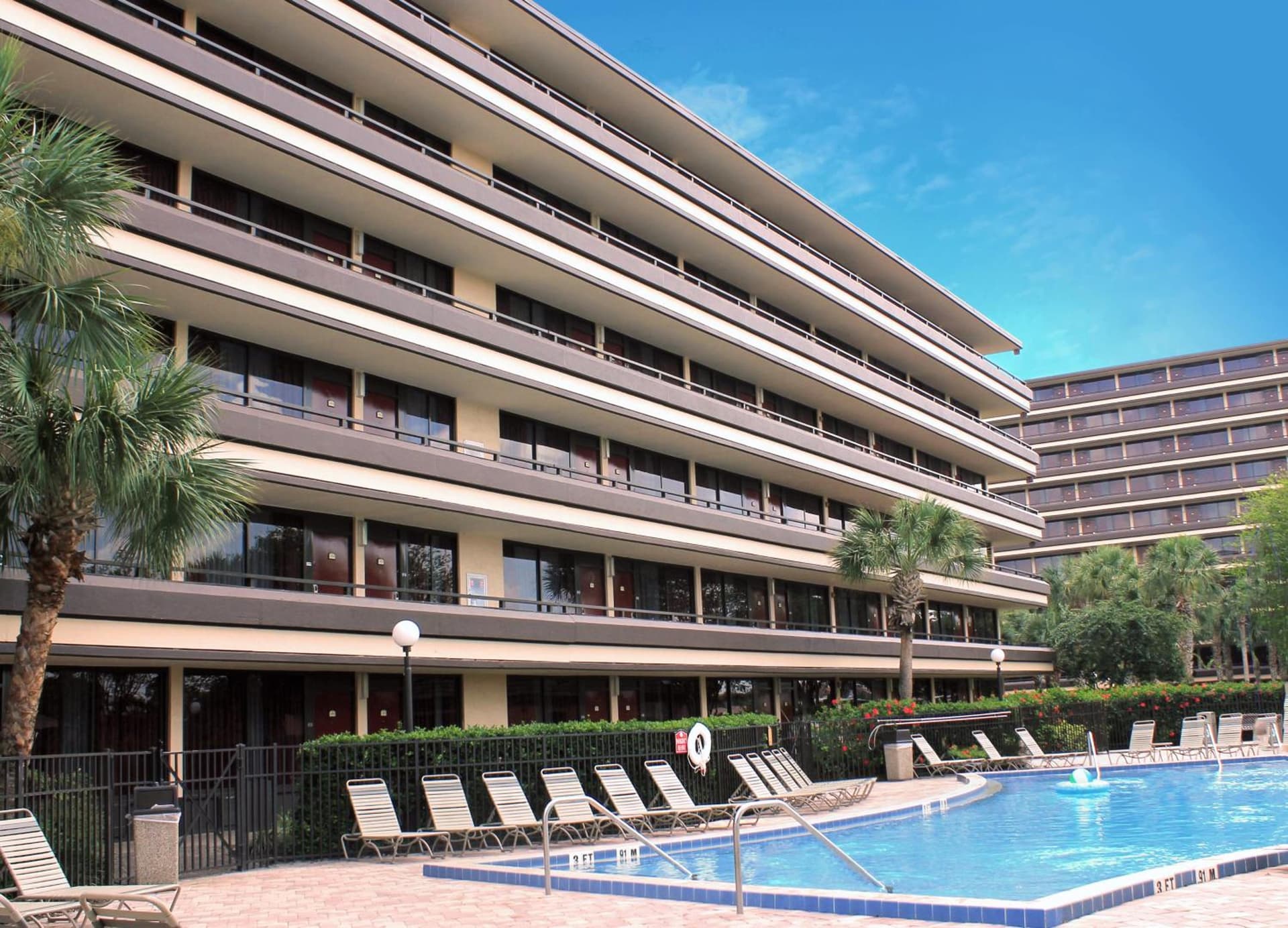 Rosen Inn at Pointe Orlando exterior or lobby in Orlando, FL — main listing photo