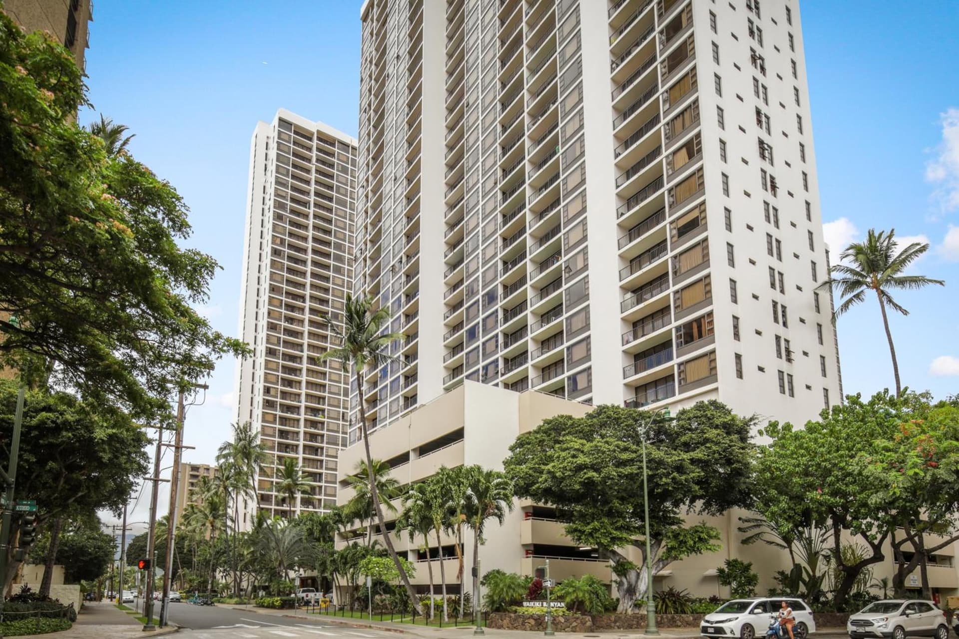 Aston at the Waikiki Banyan featured exterior or lobby in Honolulu, HI — similar hotel