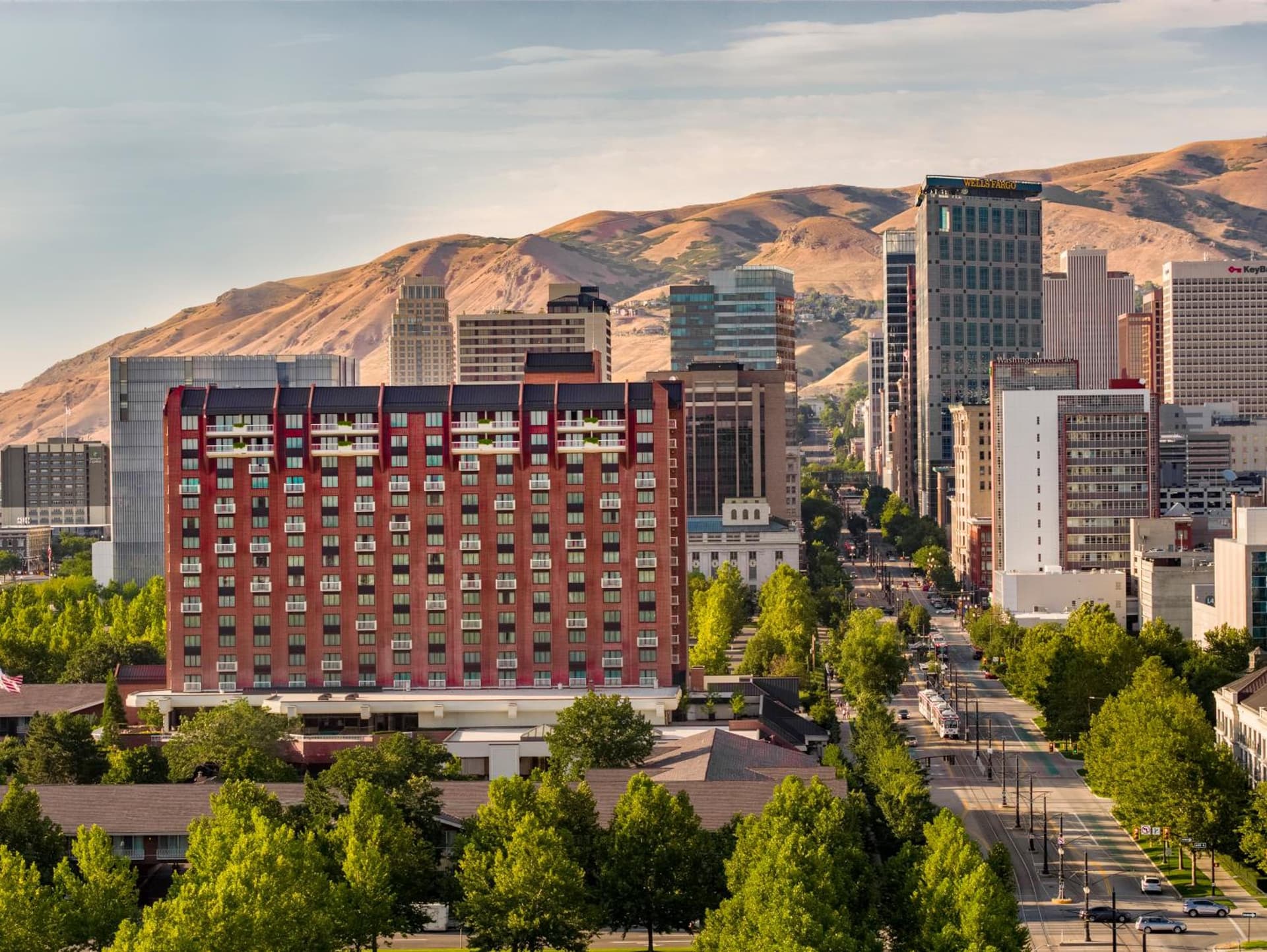 Little America Hotel Salt Lake City property views in Salt Lake City, UT — gallery photo 3