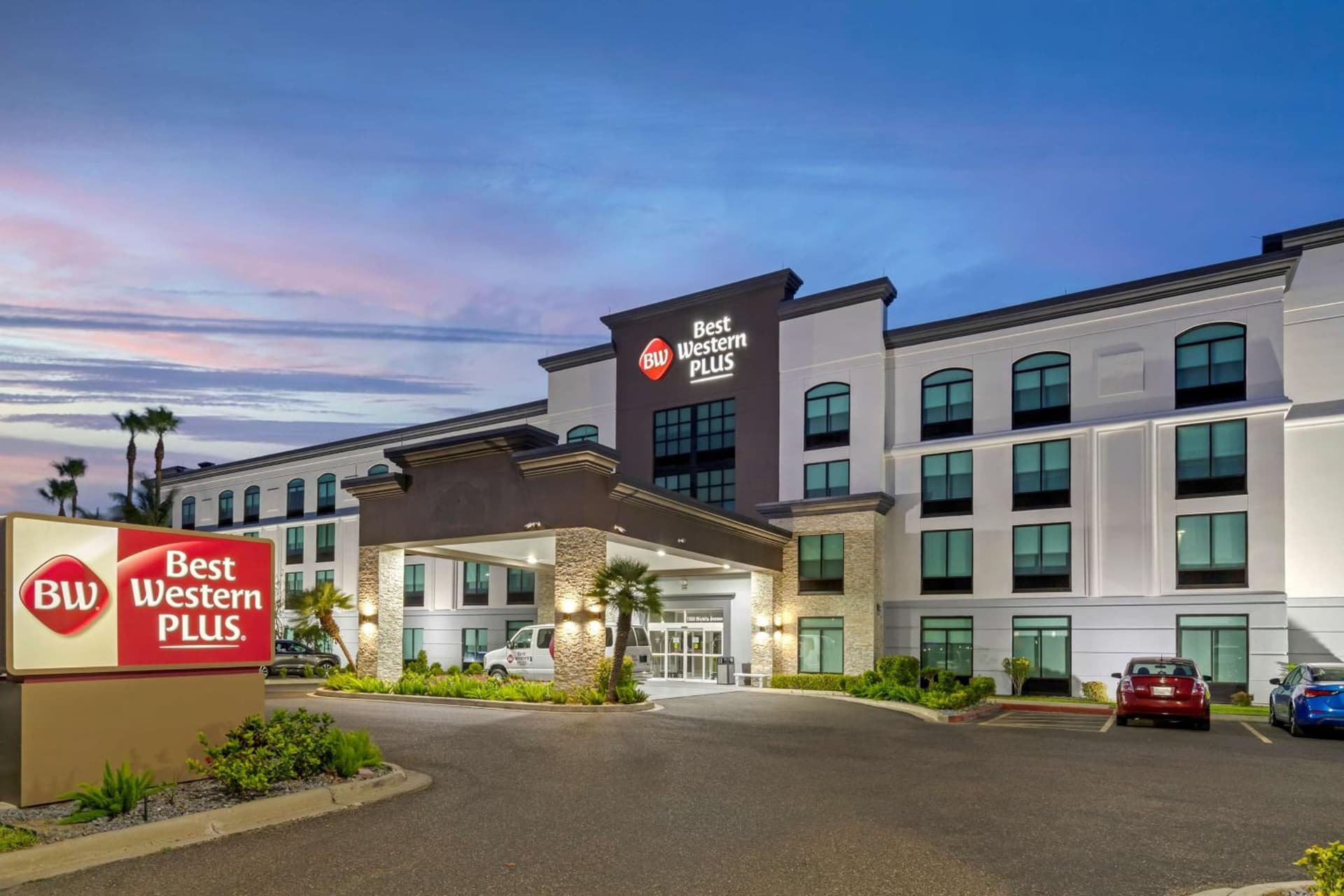 Best Western Plus McAllen Airport Hotel exterior or lobby in McAllen, TX — main listing photo