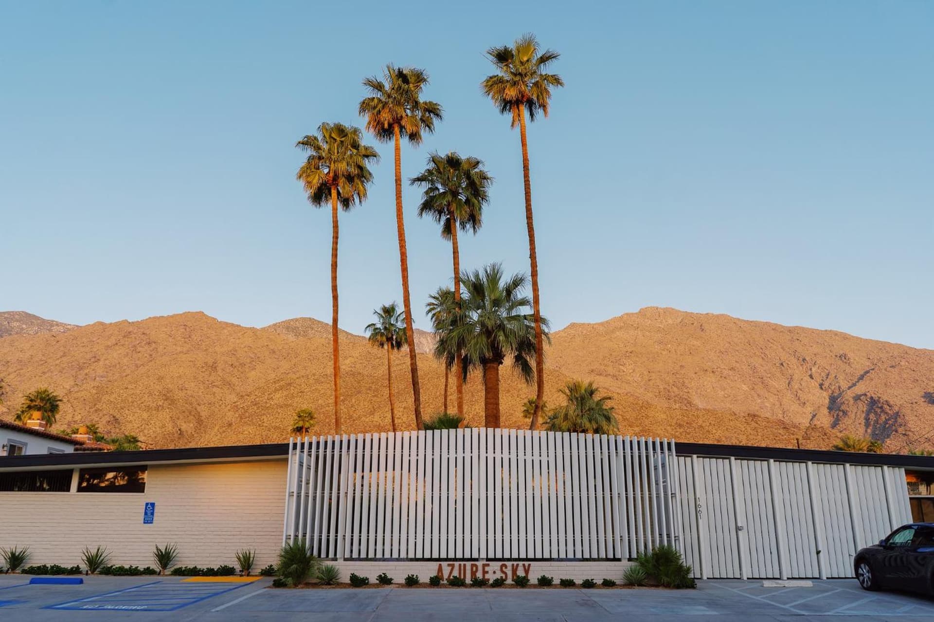 Azure Sky Hotel - Adults Only - A Town & Desert Boutique Hotel featured exterior or lobby in Palm Springs, CA — similar hotel