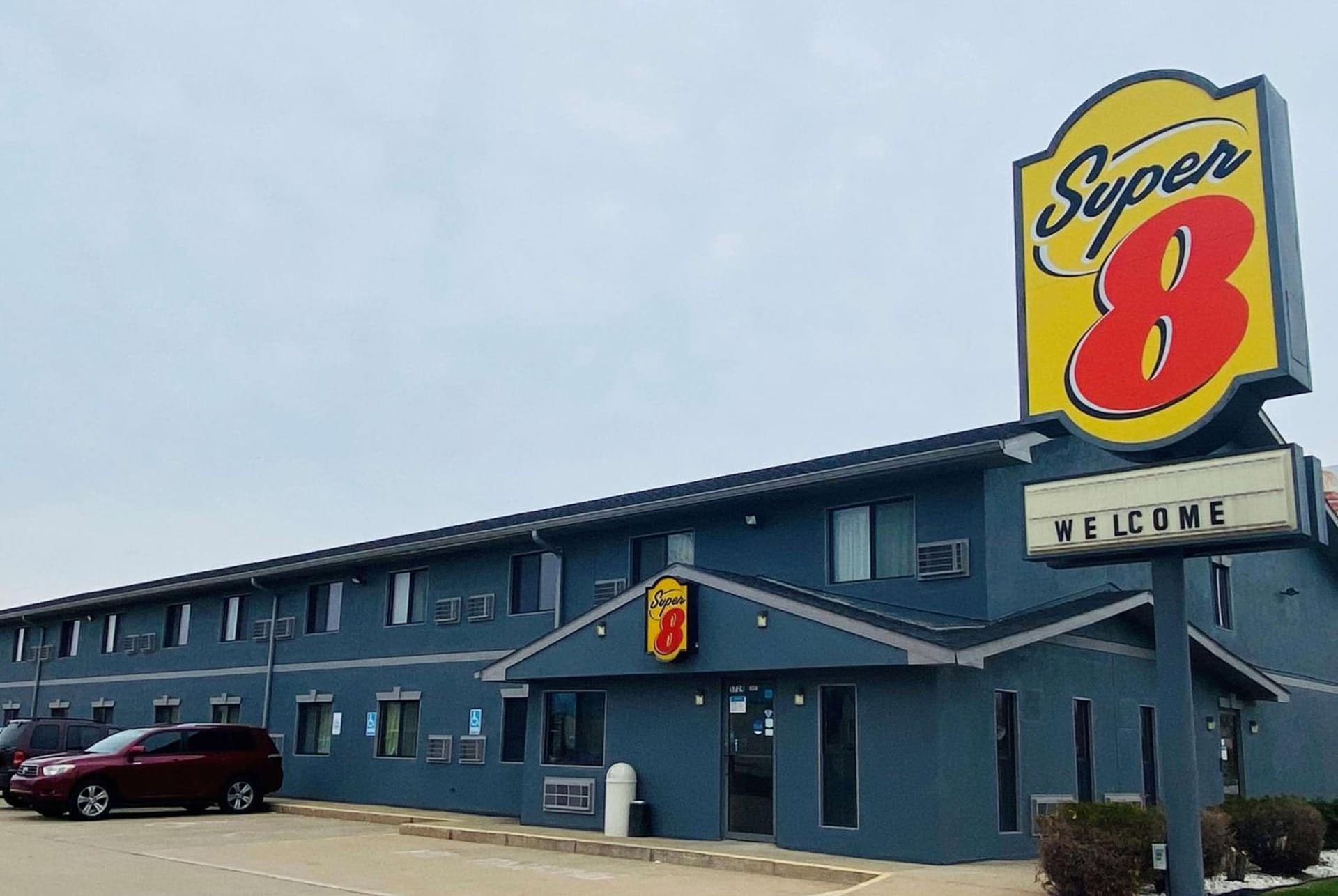 Super 8 by Wyndham Michigan City featured exterior or lobby in Michigan City, IN — similar hotel