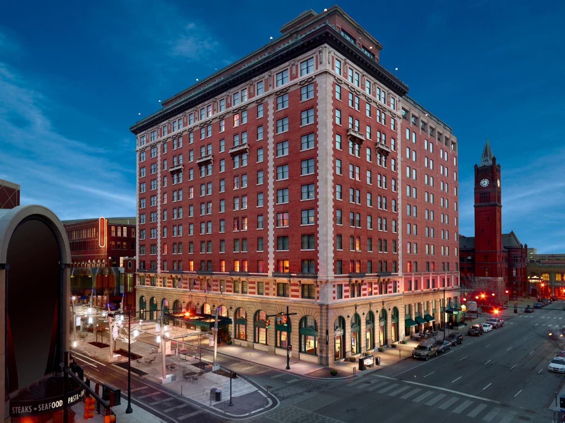 Omni Severin Hotel exterior or lobby in Indianapolis, IN — main listing photo