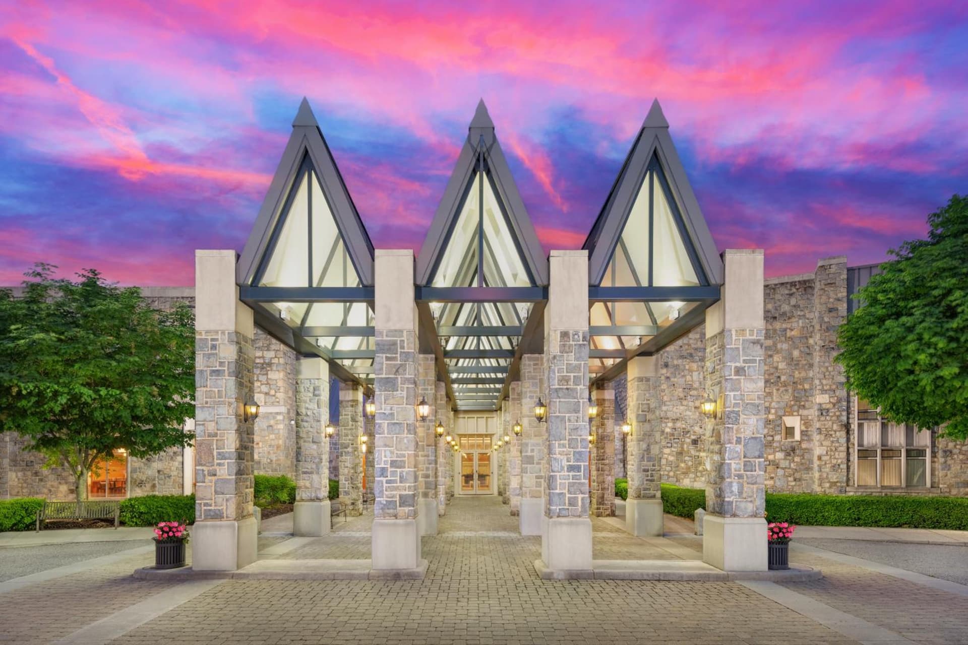 The Inn at Virginia Tech - On Campus featured exterior or lobby in Blacksburg, VA — similar hotel