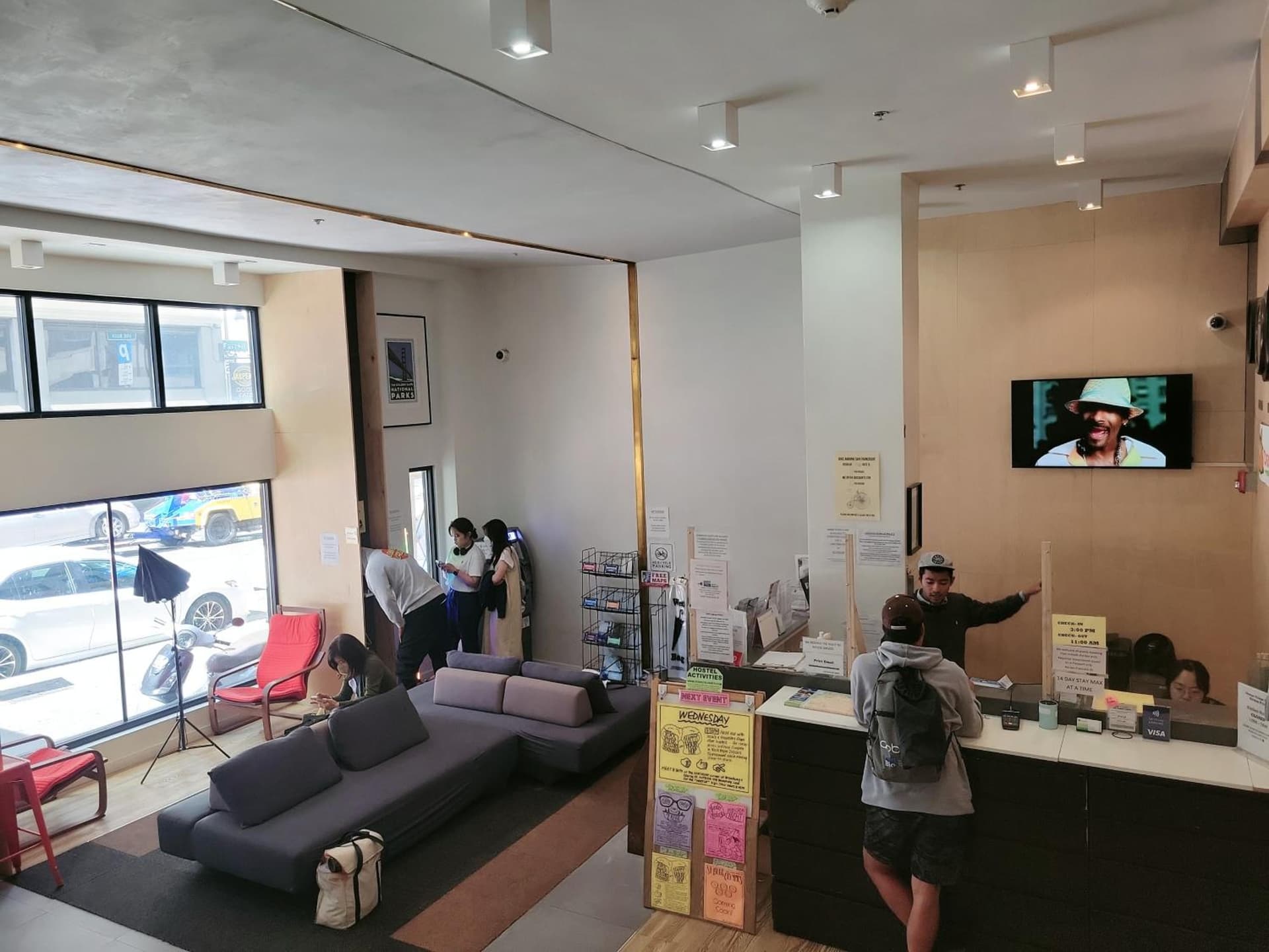 Orange Village Hostel interior in San Francisco, CA — gallery photo 2