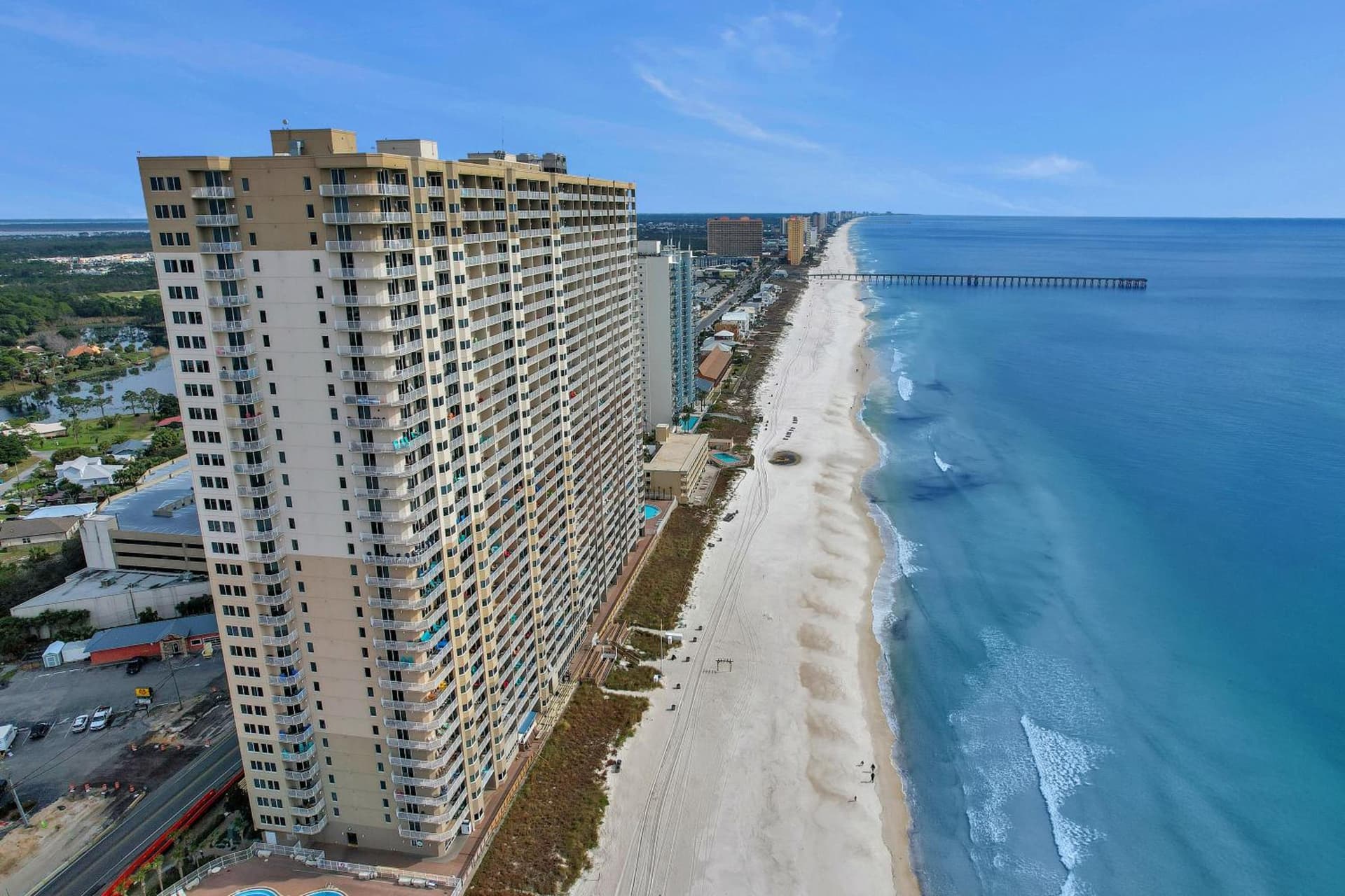 Million Dollar Views, Stunning Beachfront Property featured exterior or lobby in Panama City Beach, FL — similar hotel