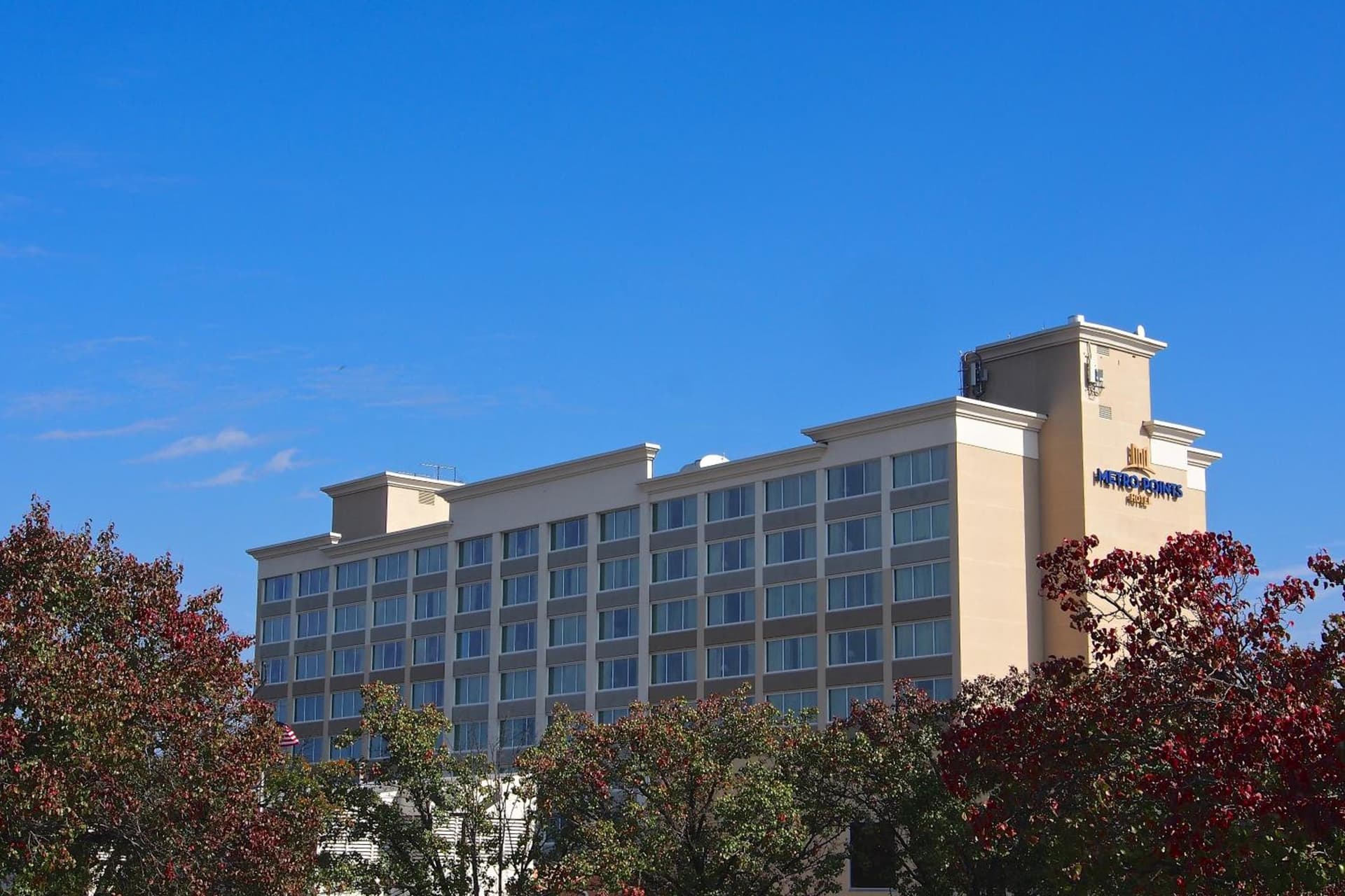 Metro Points Hotel Washington North property views in New Carrollton, MD — gallery photo 3