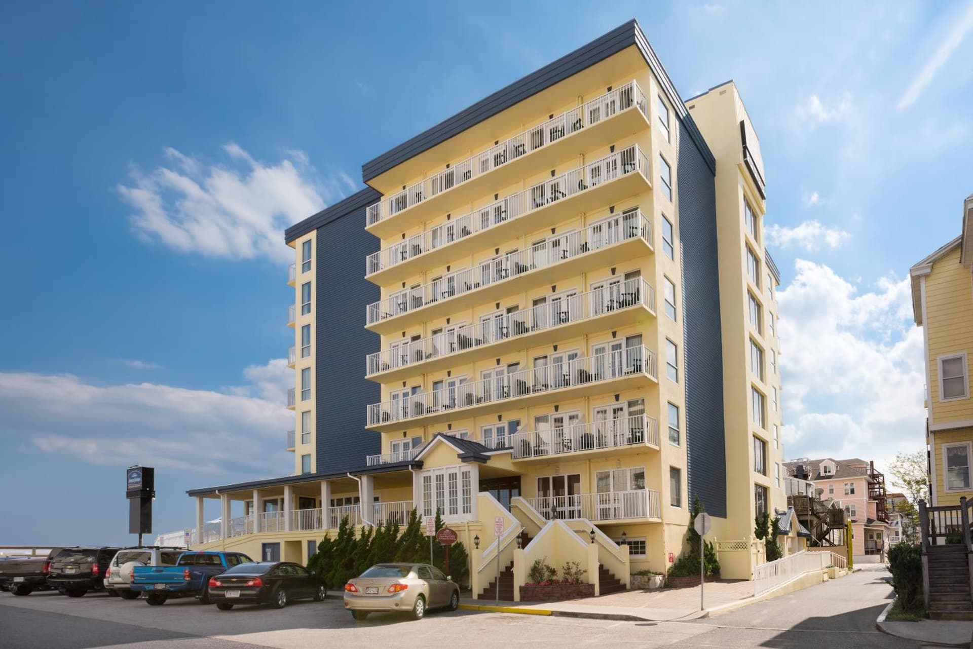Howard Johnson Plaza by Wyndham Ocean City Oceanfront featured exterior or lobby in Ocean City, MD — similar hotel
