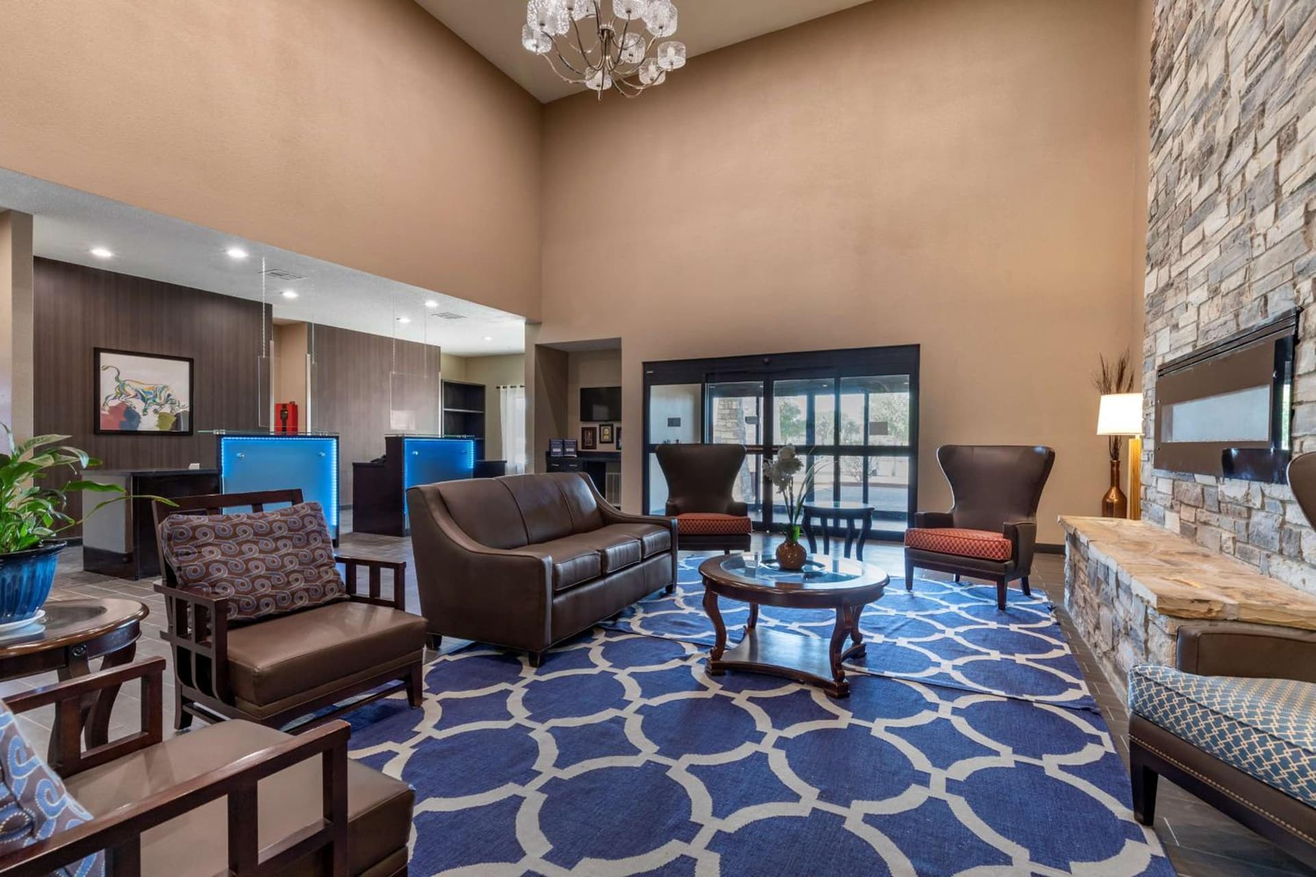 Best Western Plus Big Lake Inn property views in Big Lake, TX — gallery photo 3