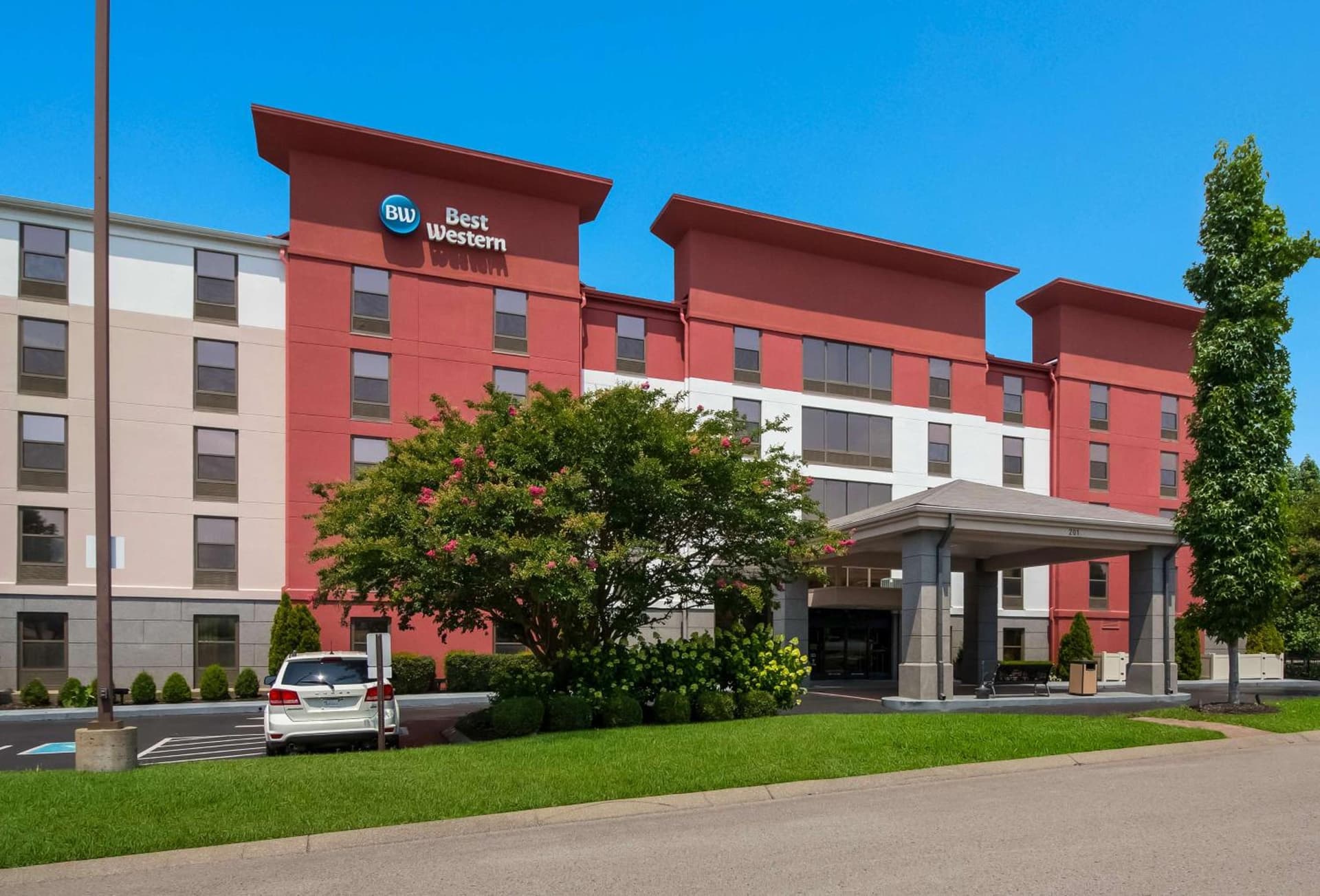 Best Western Suites near Opryland featured exterior or lobby in Nashville, TN — similar hotel