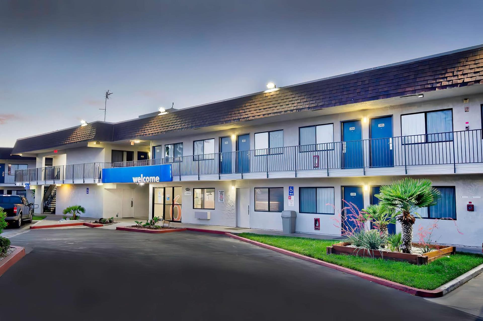 Motel 6-Palmdale, CA exterior or lobby in Palmdale, CA — main listing photo