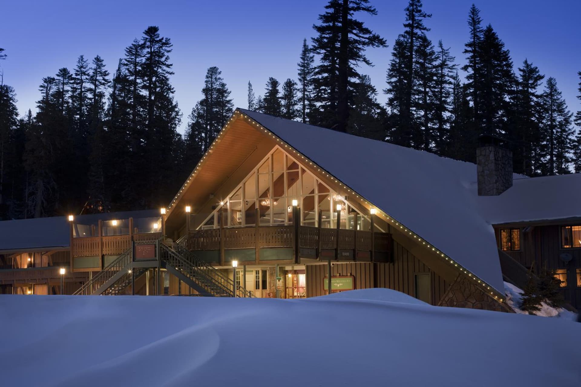 Mammoth Mountain Inn exterior or lobby in Mammoth Lakes, CA — main listing photo