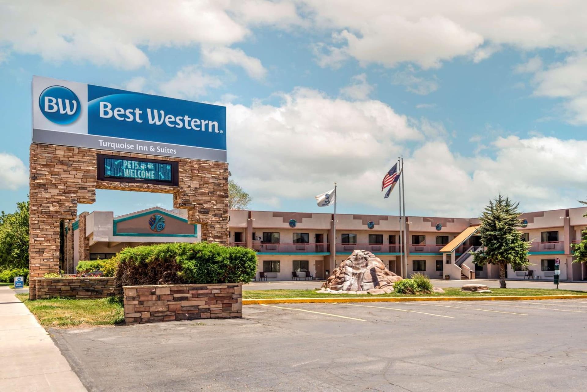 Best Western Turquoise Inn & Suites featured exterior or lobby in Cortez, CO — similar hotel