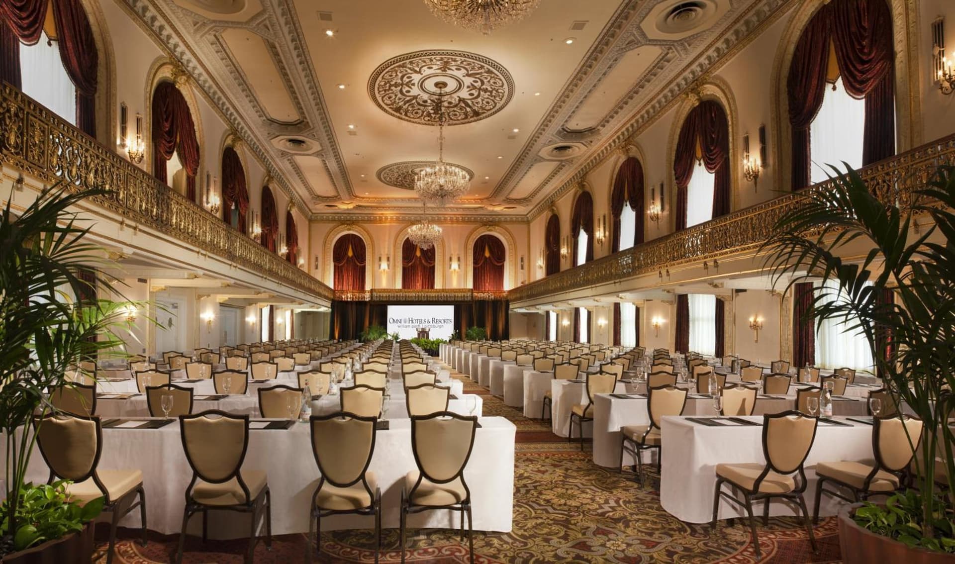 Omni William Penn Hotel property views in Pittsburgh, PA — gallery photo 3