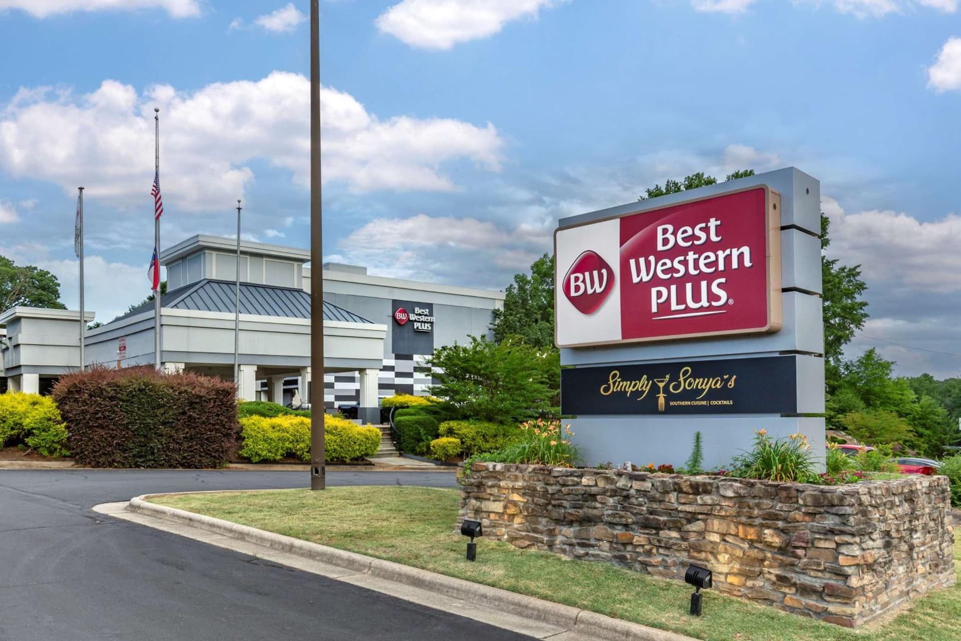 Best Western Plus University Inn exterior or lobby in Winston-Salem, NC — main listing photo
