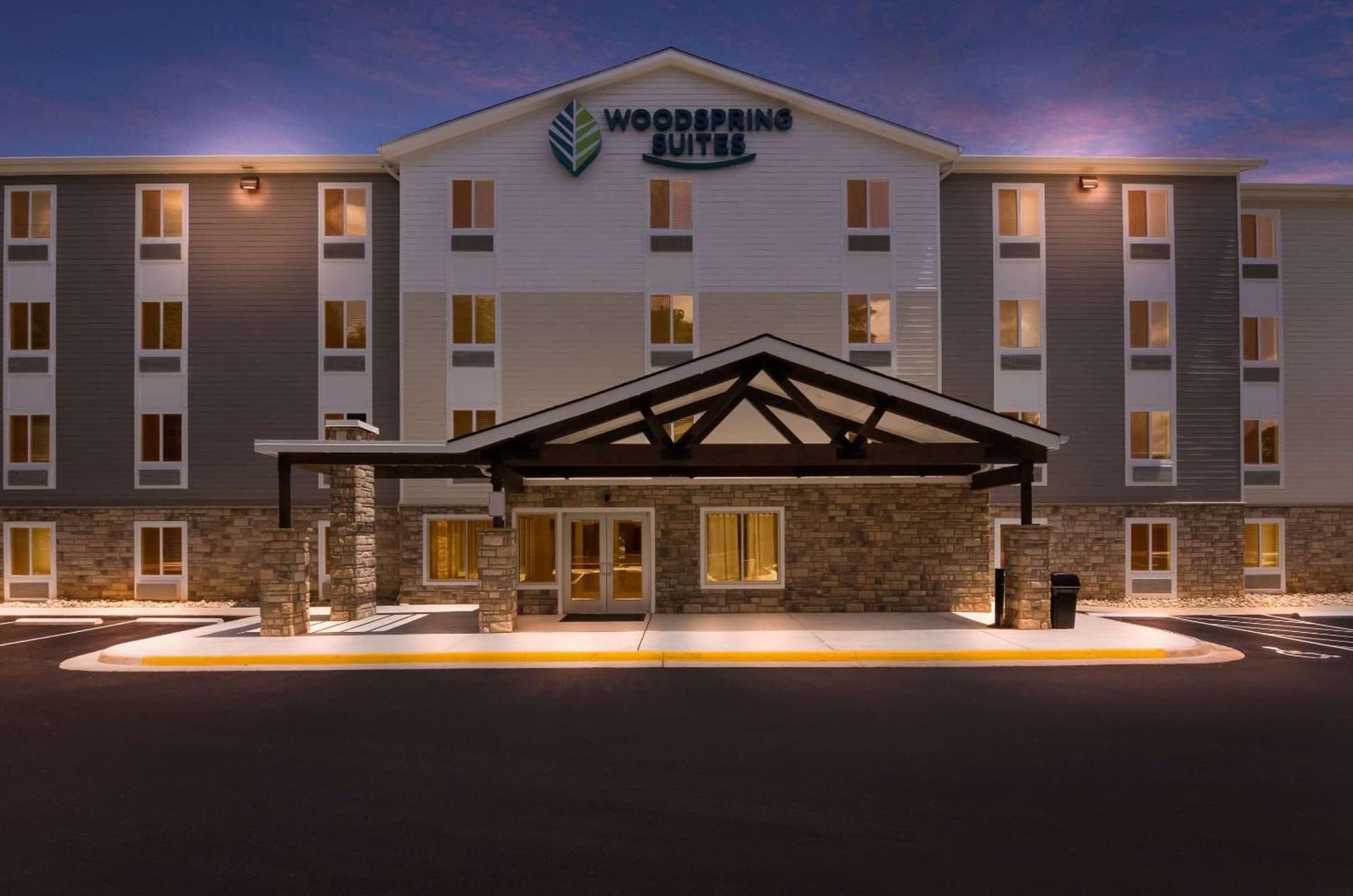 WoodSpring Suites Lynchburg VA property views in Lynchburg, VA — gallery photo 3