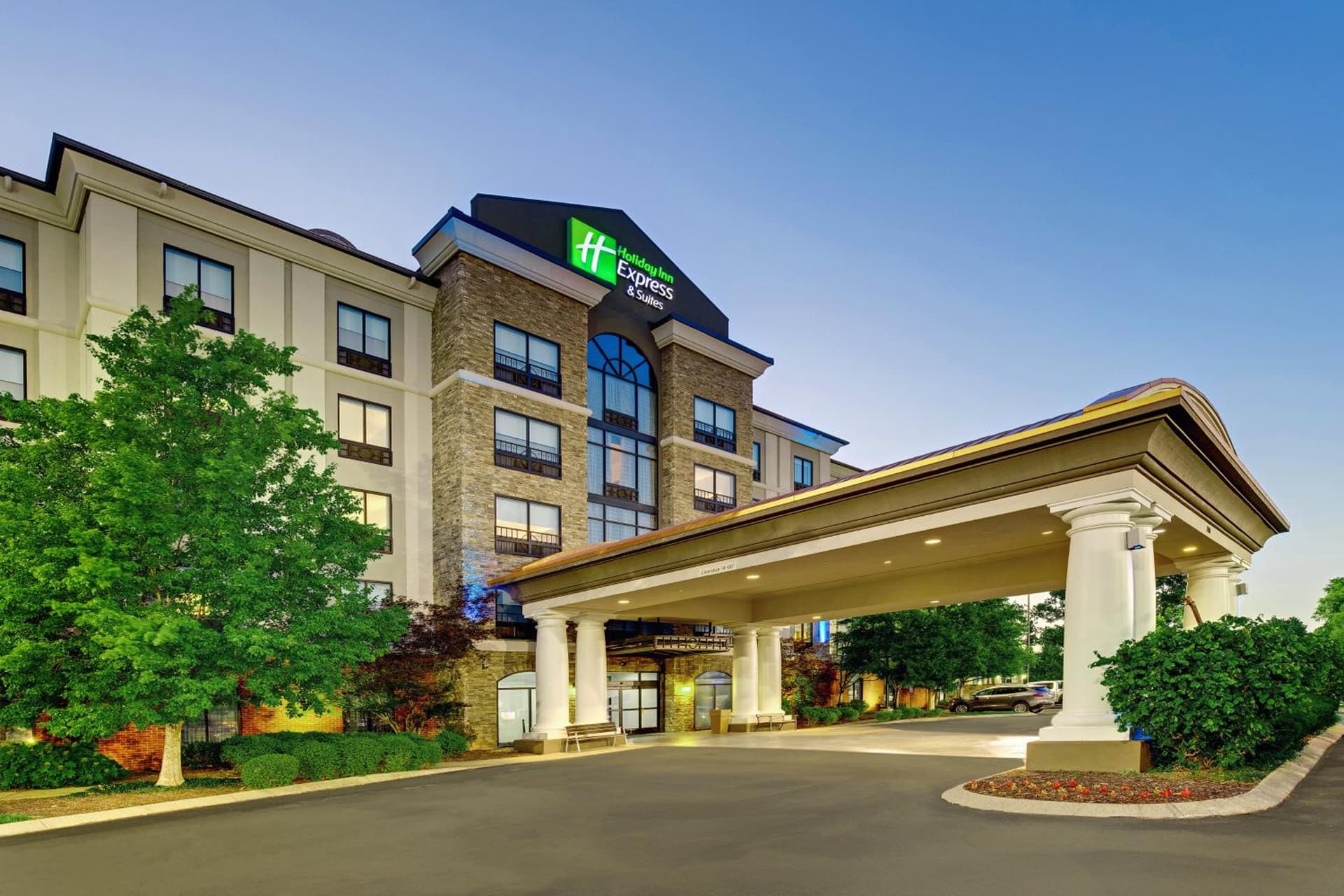 Holiday Inn Express Nashville-Opryland by IHG featured exterior or lobby in Nashville, TN — similar hotel