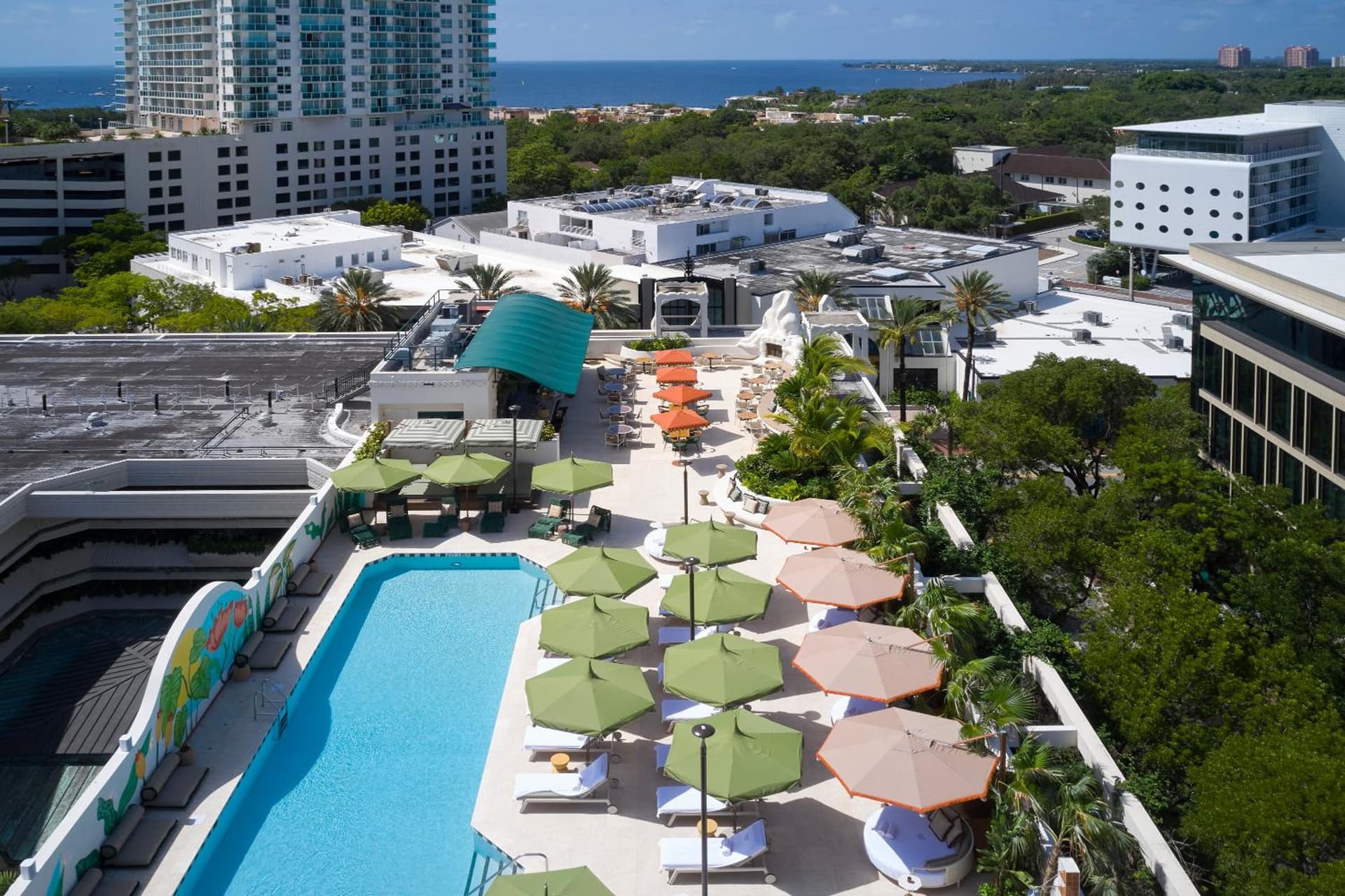 Mayfair House Hotel & Garden property views in Miami, FL — gallery photo 3