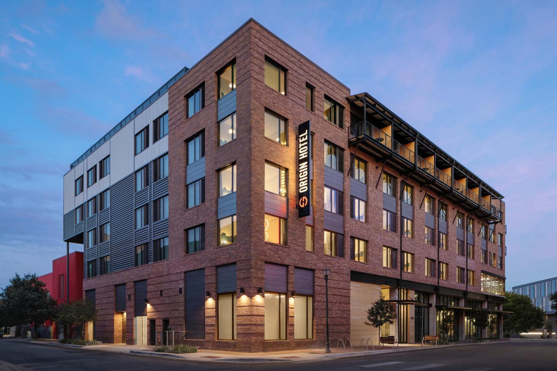 Origin Austin, a Wyndham Hotel featured exterior or lobby in Austin, TX — similar hotel