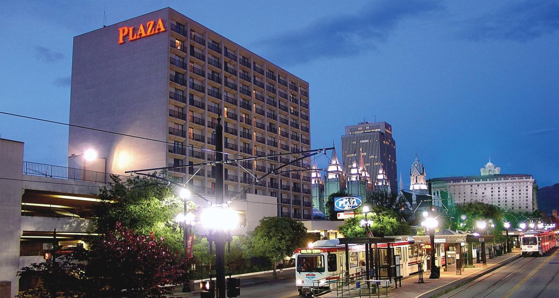 Salt Lake Plaza Hotel SureStay Collection by Best Western exterior or lobby in Salt Lake City, UT — main listing photo