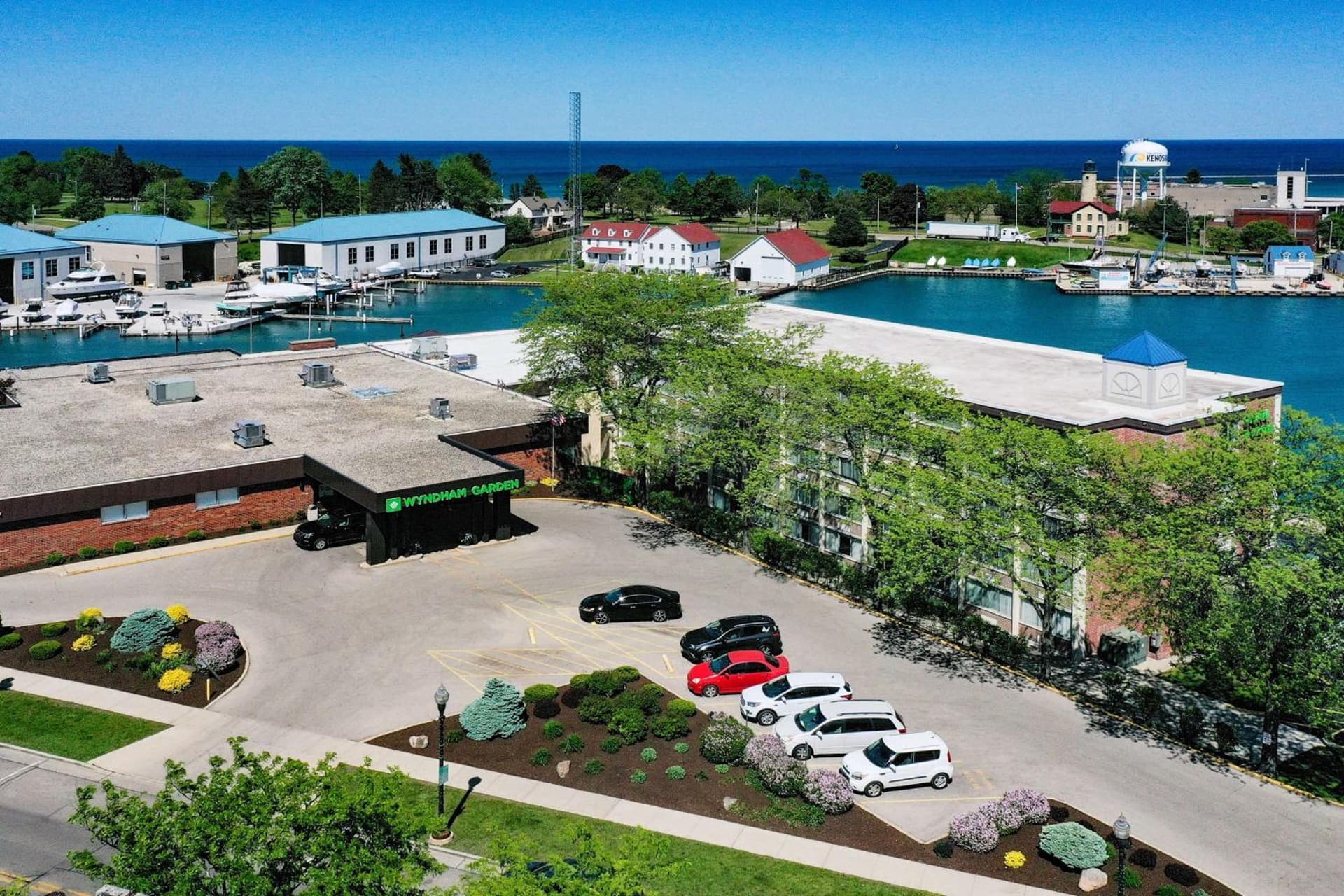 Wyndham Garden Kenosha Harborside property views in Kenosha, WI — gallery photo 3