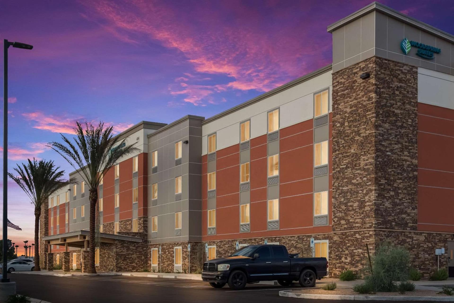 WoodSpring Suites Mesa Chandler property views in Mesa, AZ — gallery photo 3