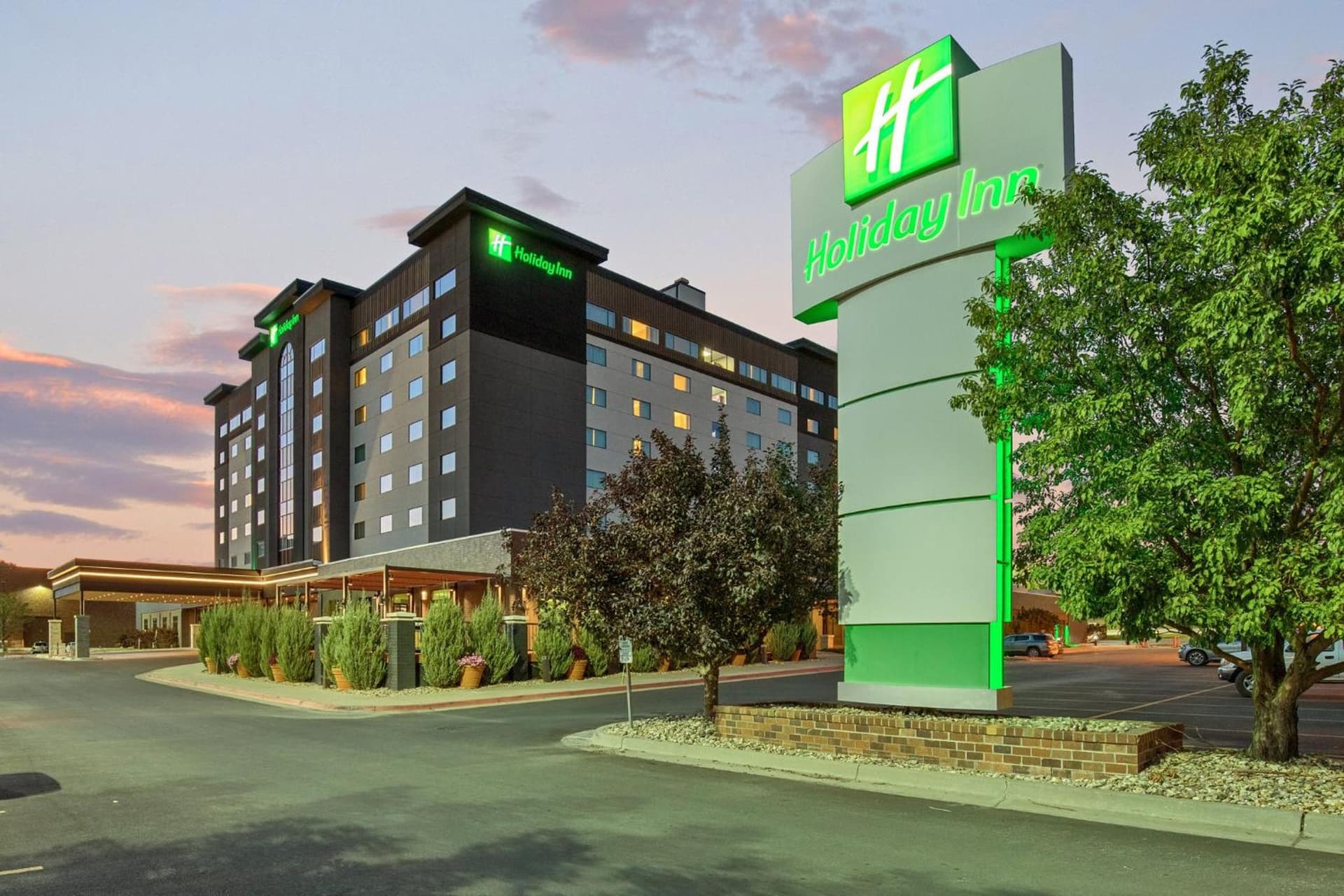 DoubleTree by Hilton Rapid City Downtown Convention Center featured exterior or lobby in Rapid City, SD — similar hotel