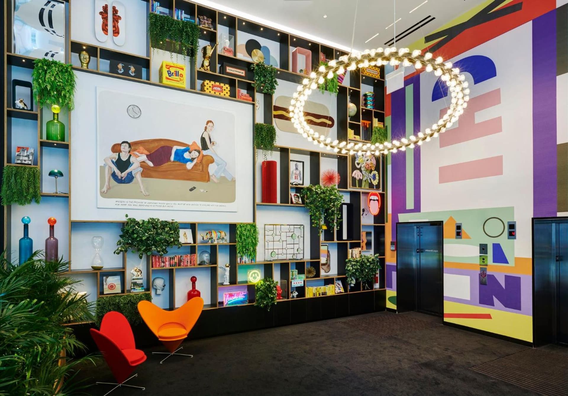 citizenM Chicago Downtown interior in Chicago, IL — gallery photo 2