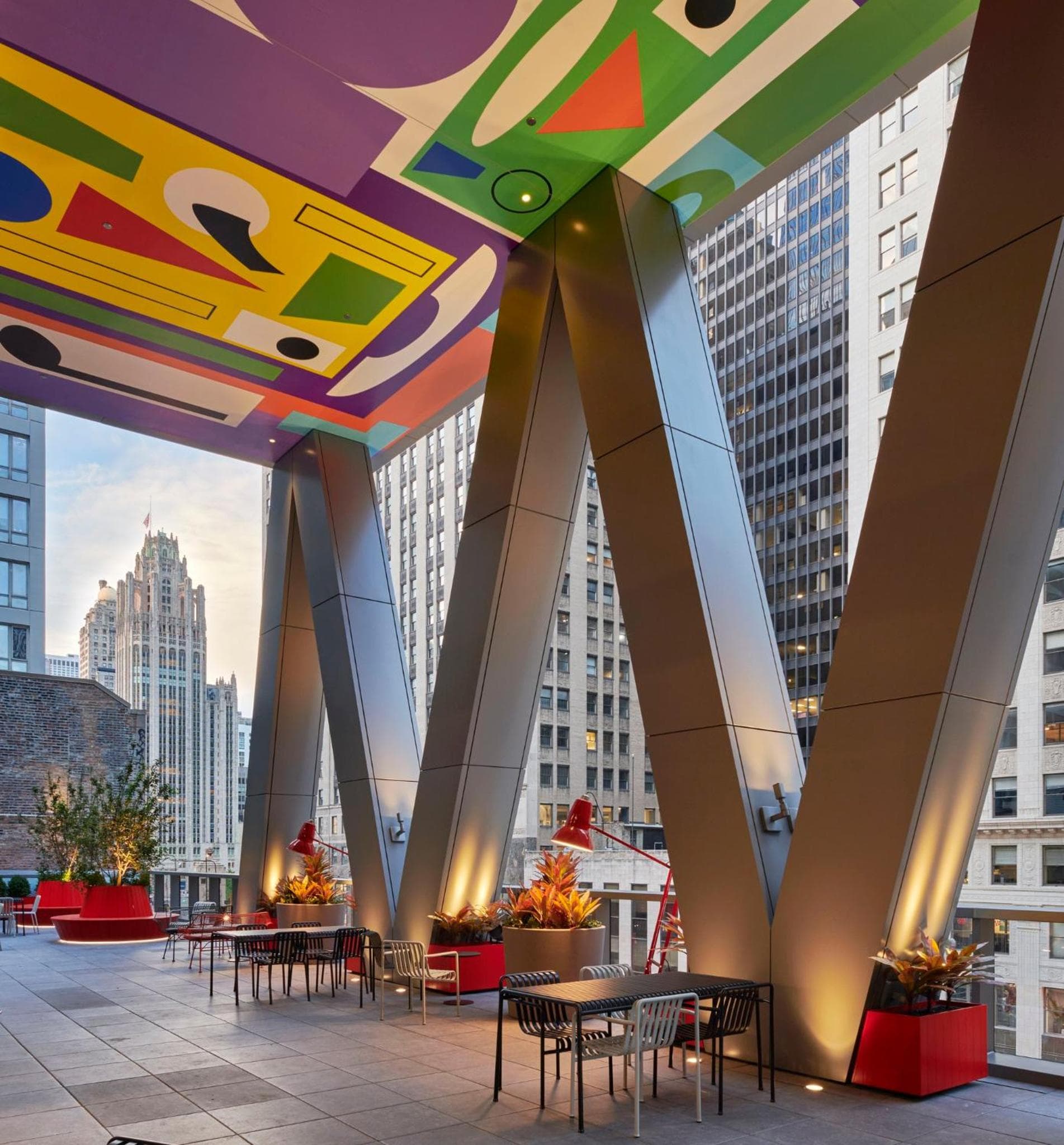 citizenM Chicago Downtown property views in Chicago, IL — gallery photo 3