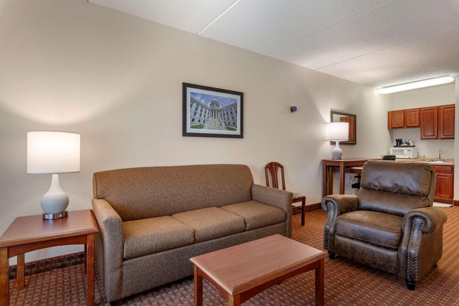 Clarion Suites at the Alliant Energy Center property views in Madison, WI — gallery photo 3