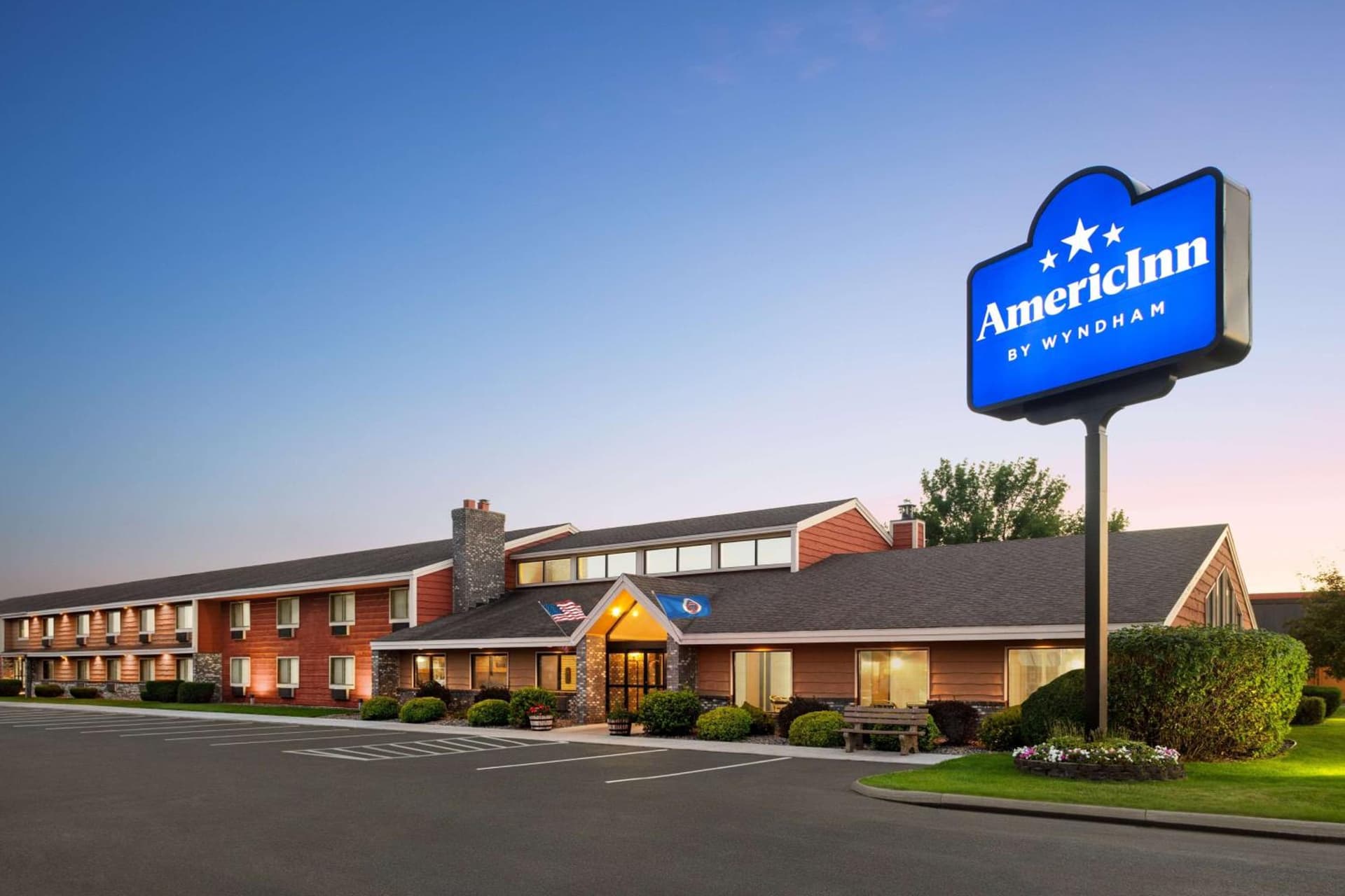 AmericInn by Wyndham Bemidji featured exterior or lobby in Bemidji, MN — similar hotel