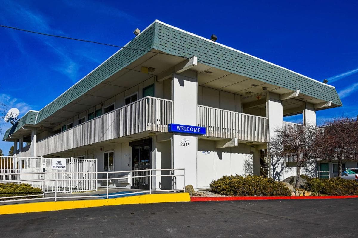 Motel 6-South Lake Tahoe, CA exterior or lobby in South Lake Tahoe, CA — main listing photo