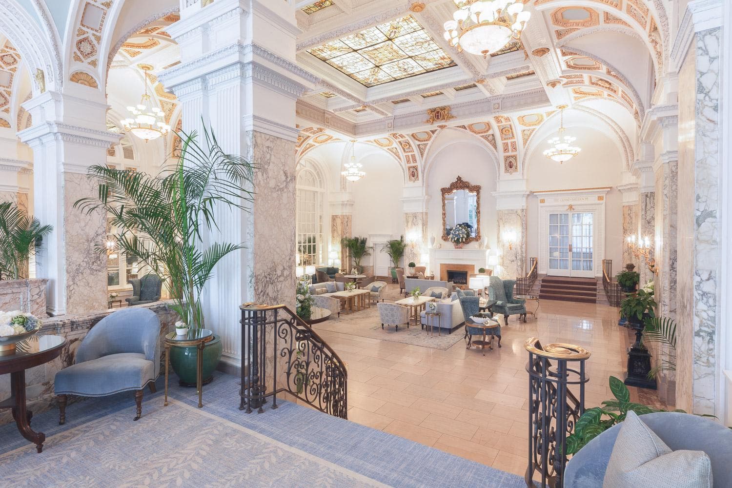 The Hermitage Hotel interior in Nashville, TN — gallery photo 2