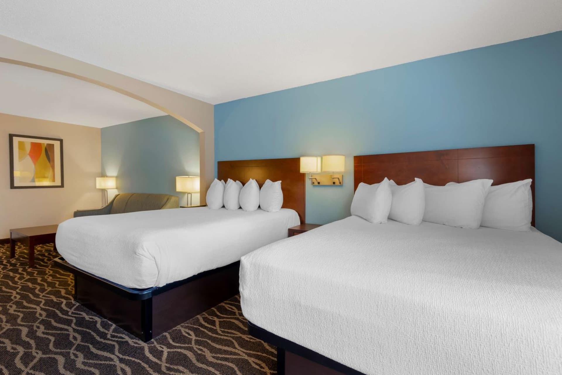 Best Western Plus Suites Greenville interior in Greenville, NC — gallery photo 2