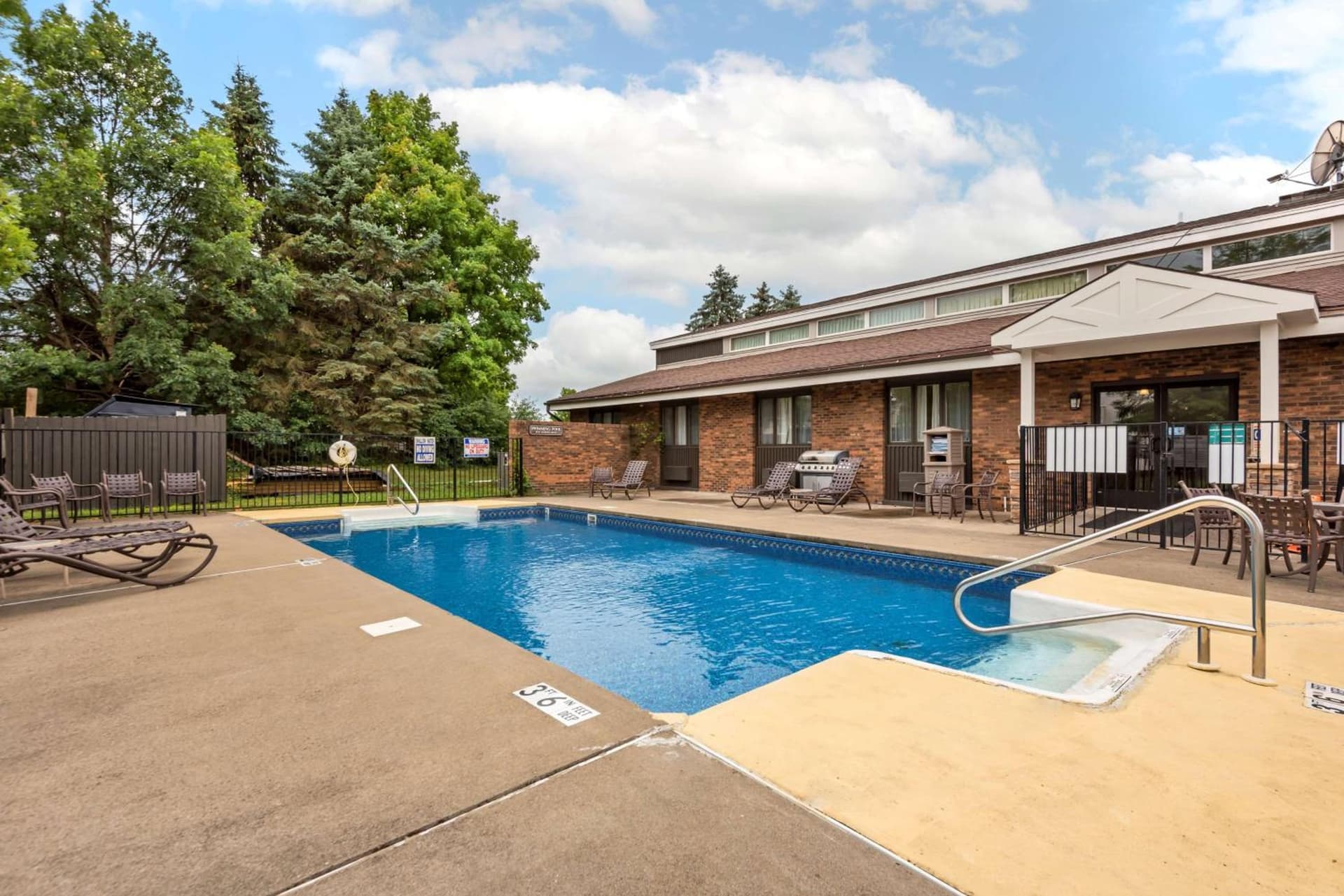Best Western University Inn property views in Ithaca, NY — gallery photo 3
