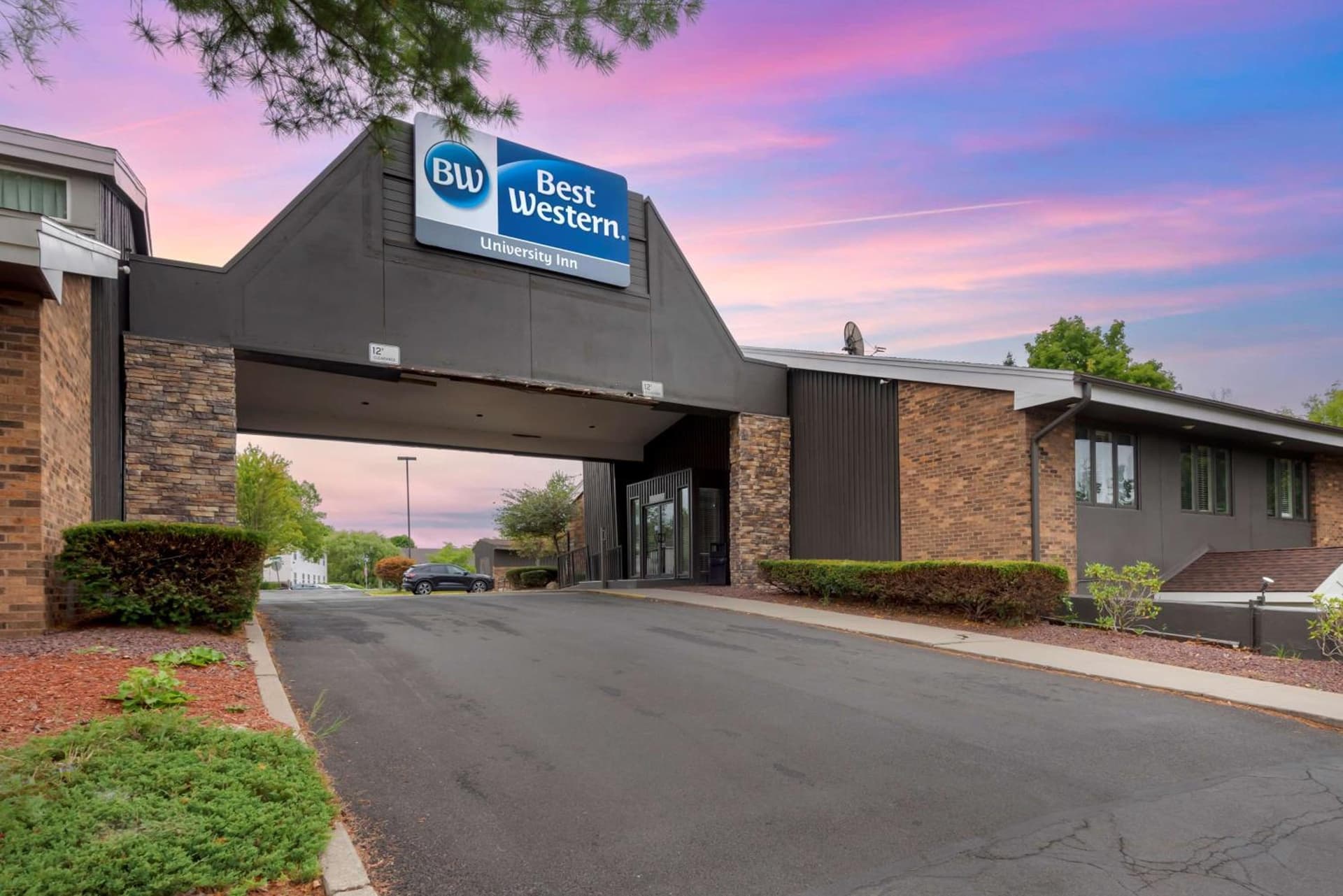 Best Western University Inn featured exterior or lobby in Ithaca, NY — similar hotel