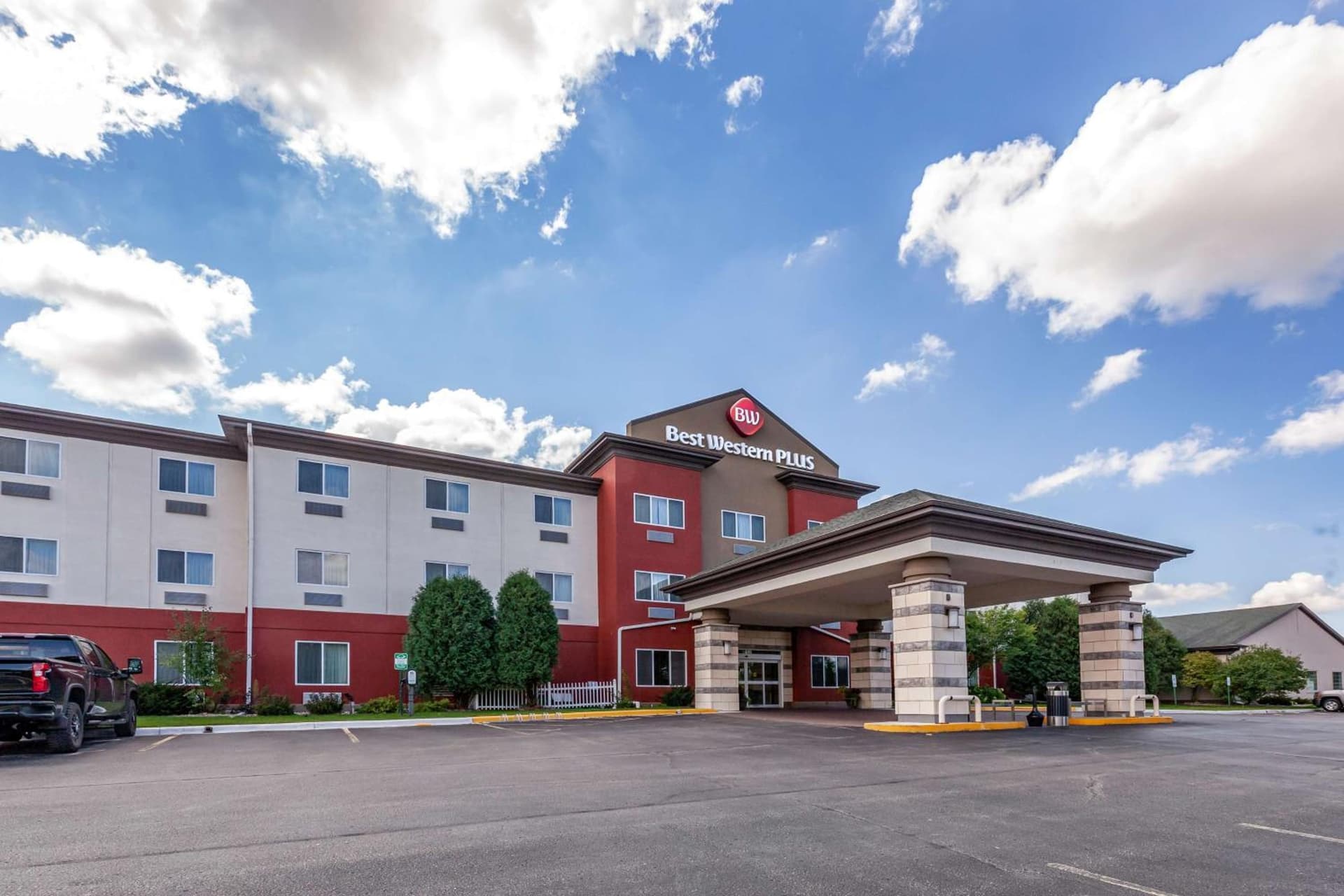 Best Western PLUS Sparta Trail Lodge featured exterior or lobby in Sparta, WI — similar hotel