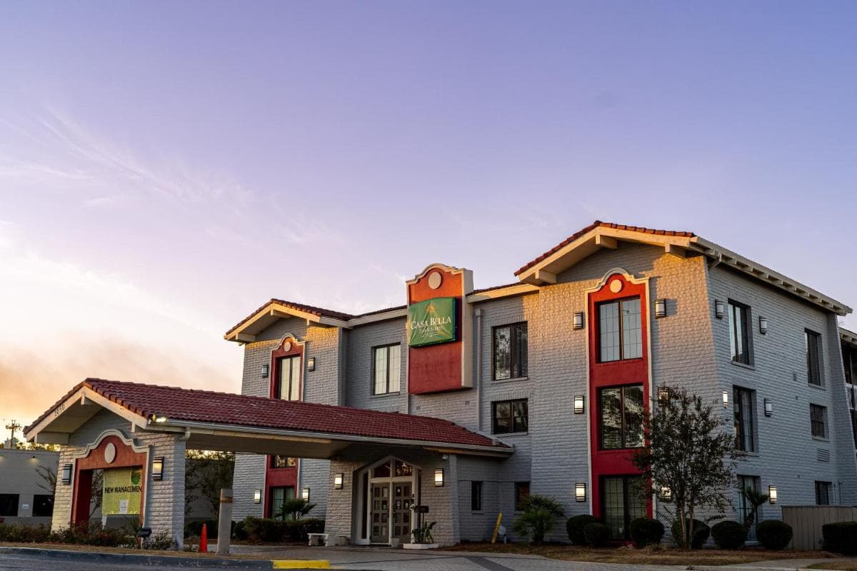 Casa Bella Inn & Suites Extended Stay exterior or lobby in Tallahassee, FL — main listing photo